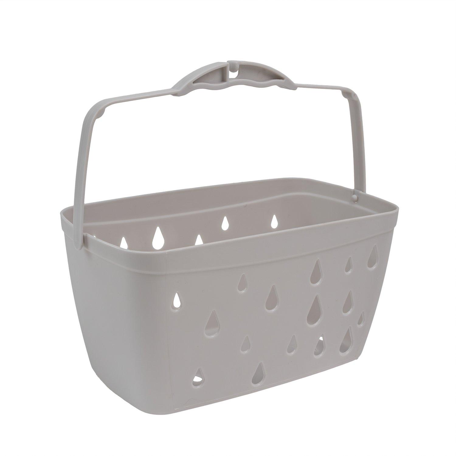 Multi - JVL - JVL Grey Peg Basket with 48 Prism Soft Touch Clip - 8