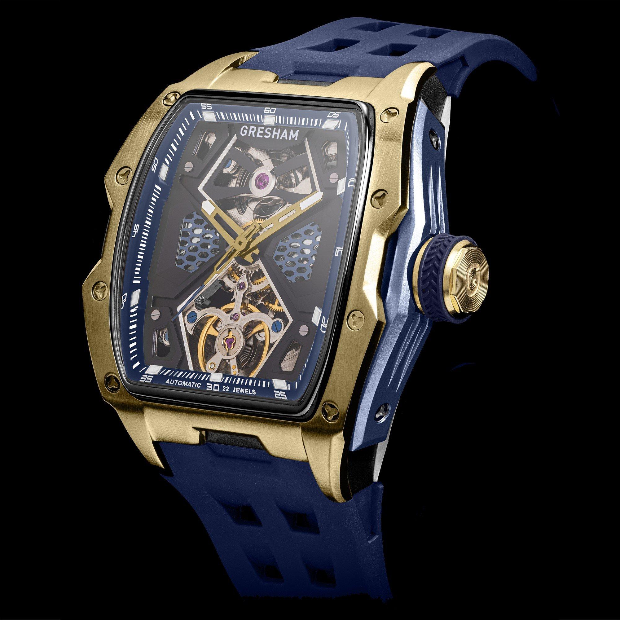 Blue - Gresham - Gresham Genesis G1 Special Edition Automatic - 2