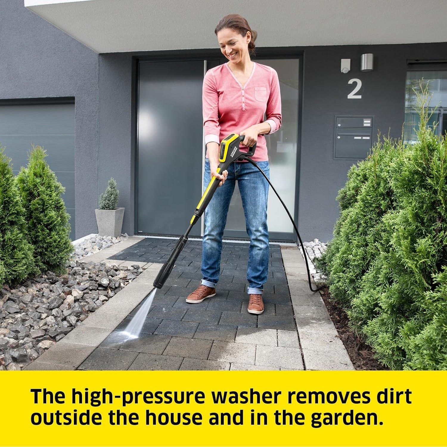 Yellow - Karcher - KARCHER K4 Power Control Home Pressure Washer - 2