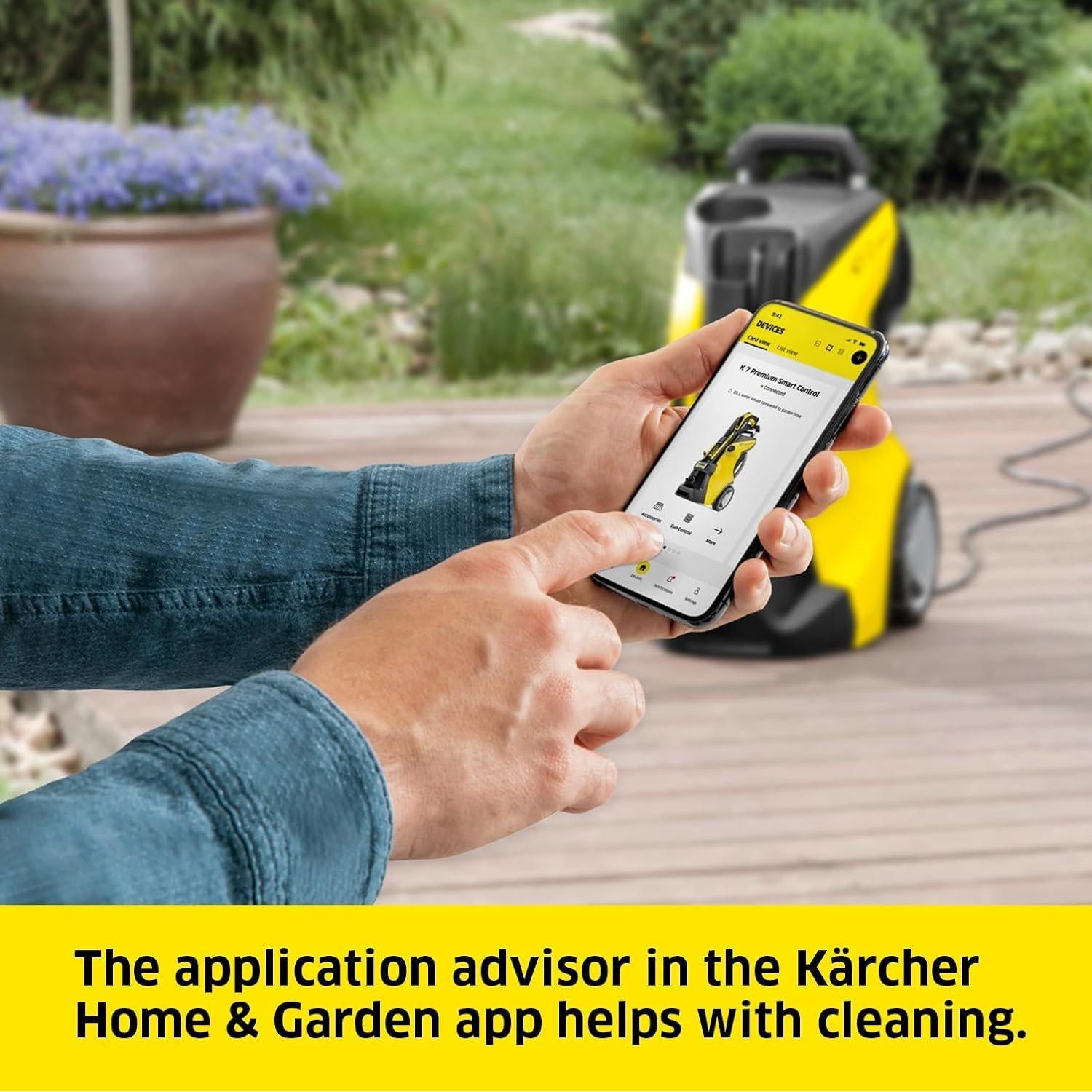 Yellow - Karcher - KARCHER K4 Power Control Home Pressure Washer - 4