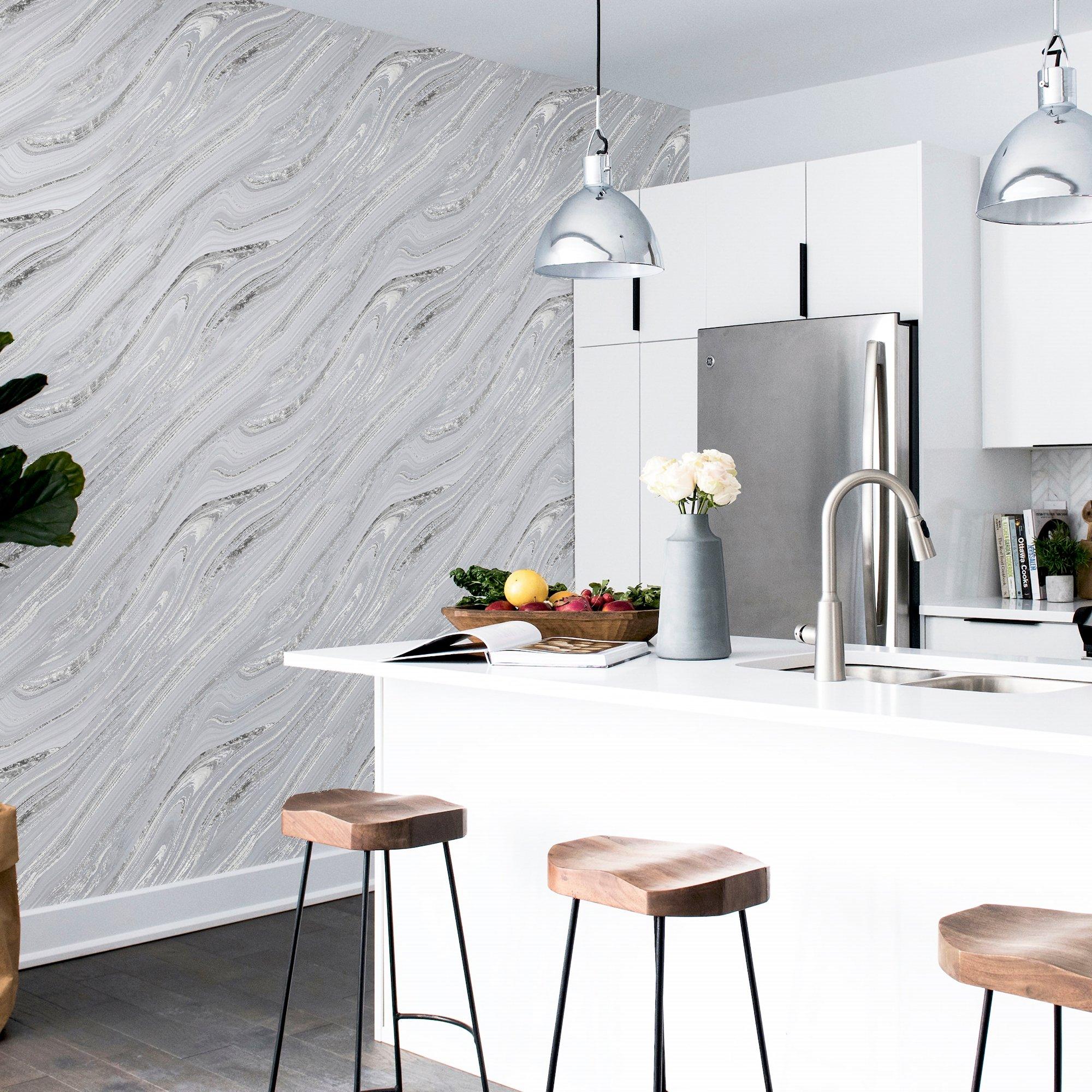 Silver - Arthouse - Soft Mineral Silver sw12 - 3