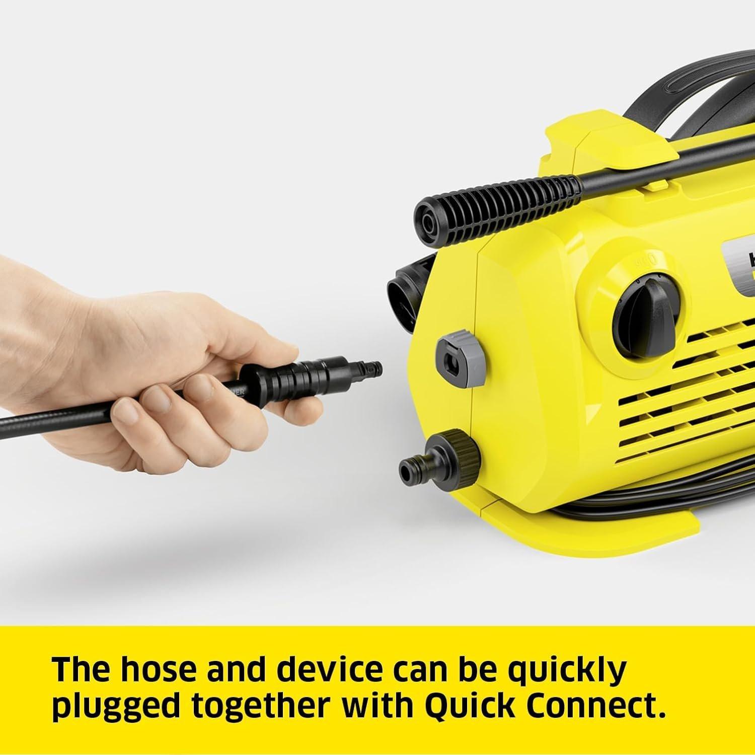 Yellow - Karcher - K2 Horizontal Pressure Washer - 4