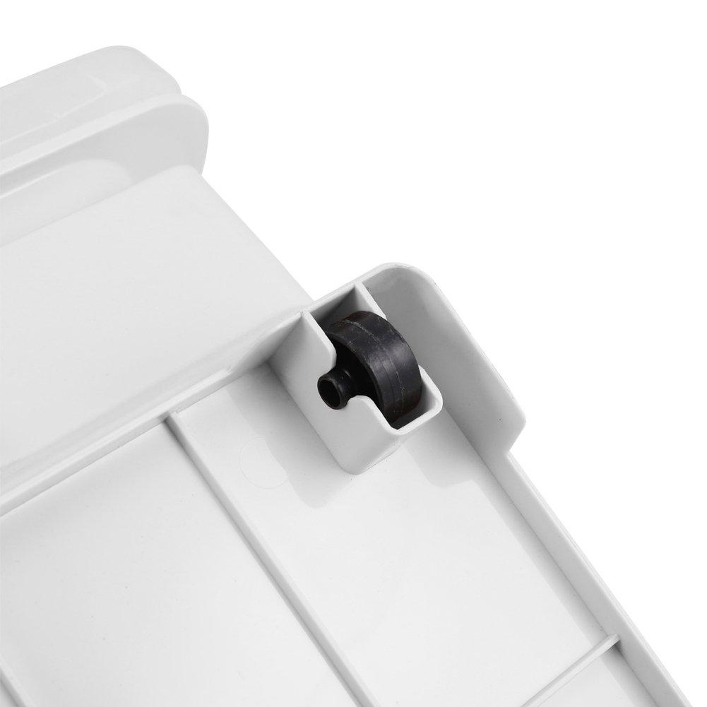 Grey - LIFE IDEAS - Stackable Plastic Storage Box with Lid and Wheels - 7
