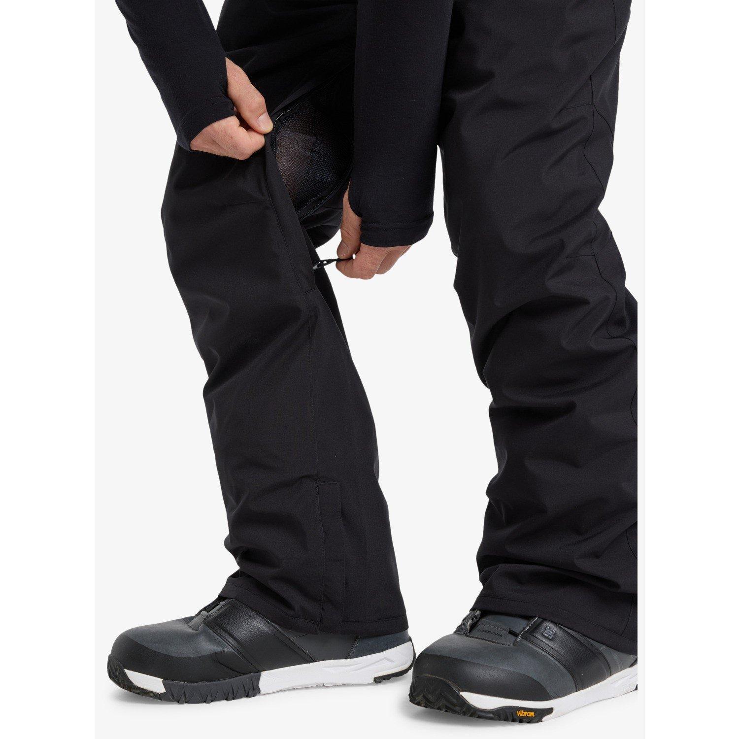 Black - Quiksilver - Quik Estate Ski Trousers - 4