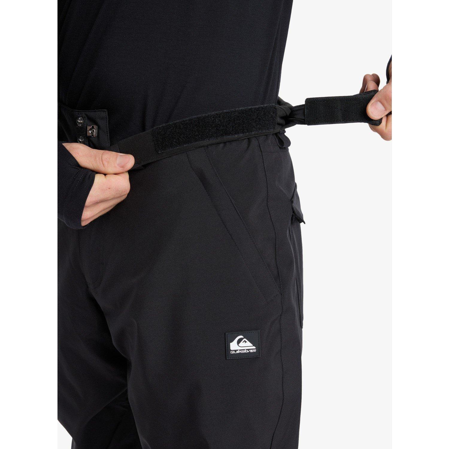 Black - Quiksilver - Quik Estate Ski Trousers - 8