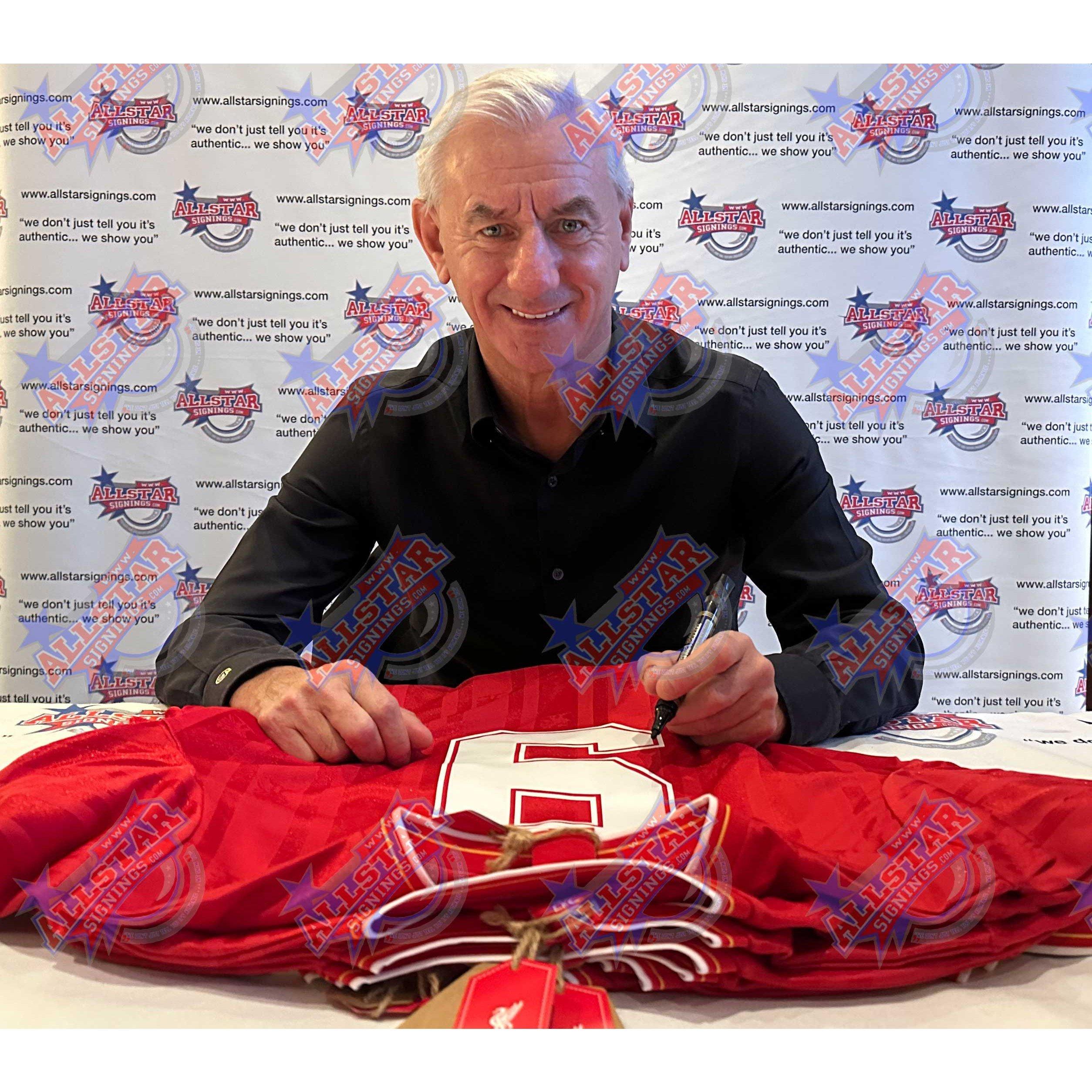 Red - AllStarSignings Ltd - Dalglish & Rush 2 signed & framed Liverpool shirts - 3