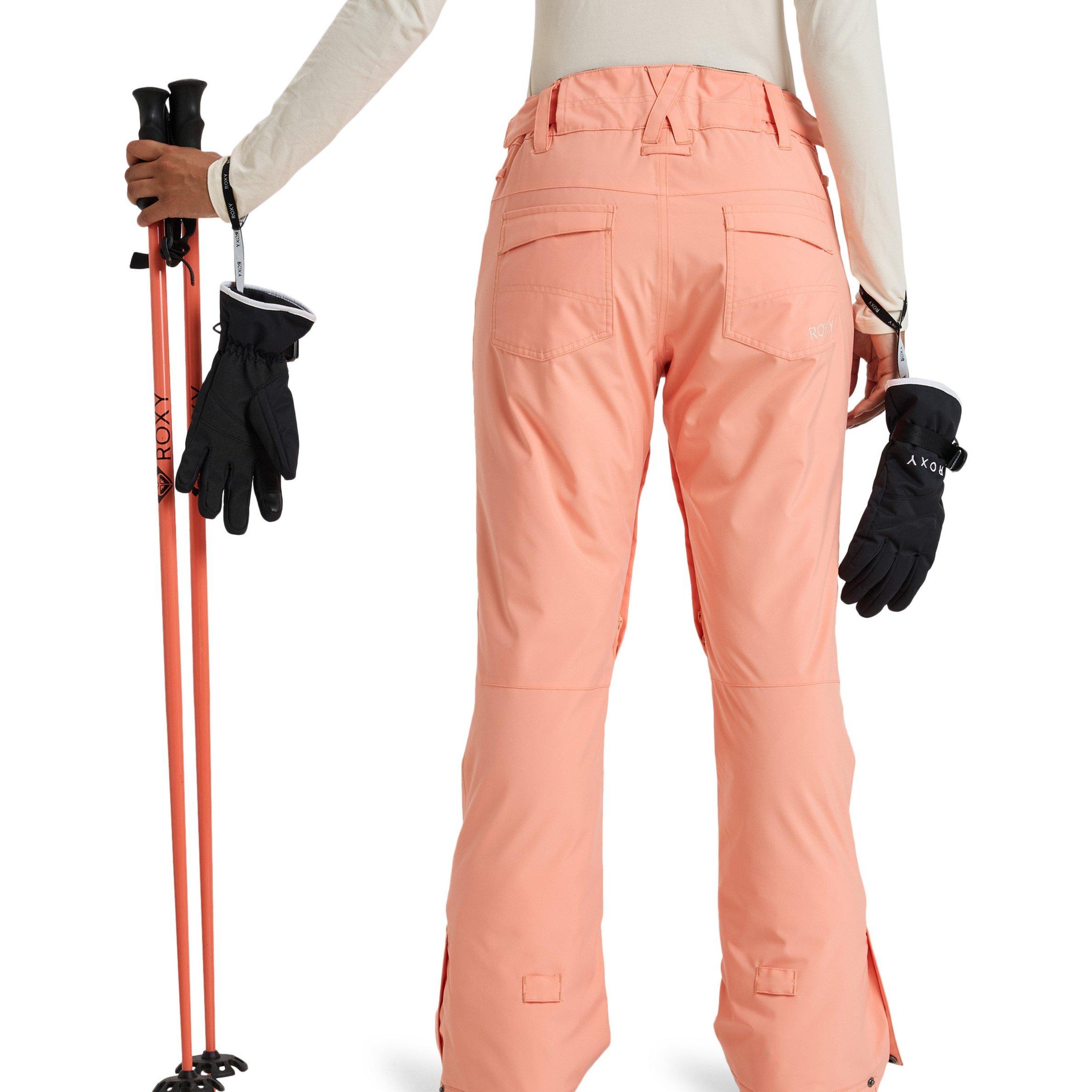 Peach Pink - Roxy - Backyard Snow Ski Trousers - 3