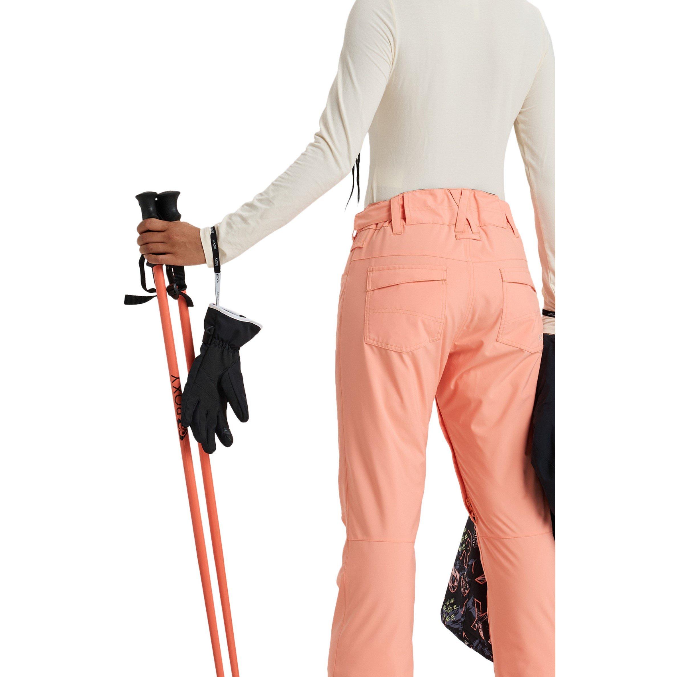 新品未使用　ROXY スノーボードパンツ L NKPO ピンク　スキー Roxy Women's Tailored Backyard Snow Pants – Waterproof, Breathable