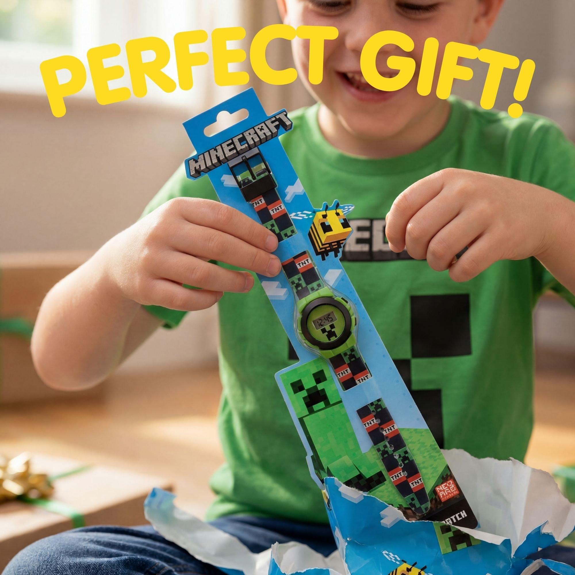 Green - Minecraft - Minecraft Digital Strap Watch - 4