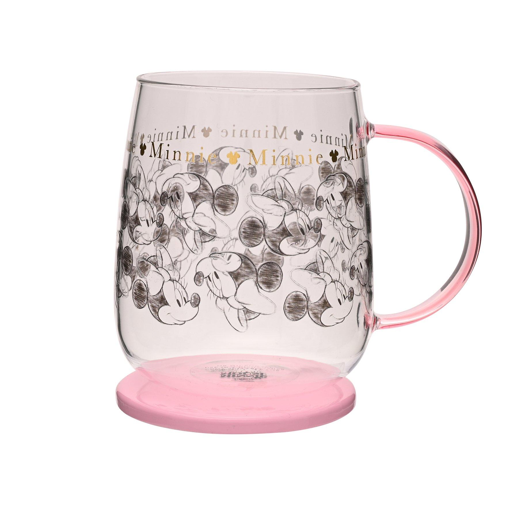 Multi - Disney - Disney Classic Glass Mug With Lid Minnie - 3