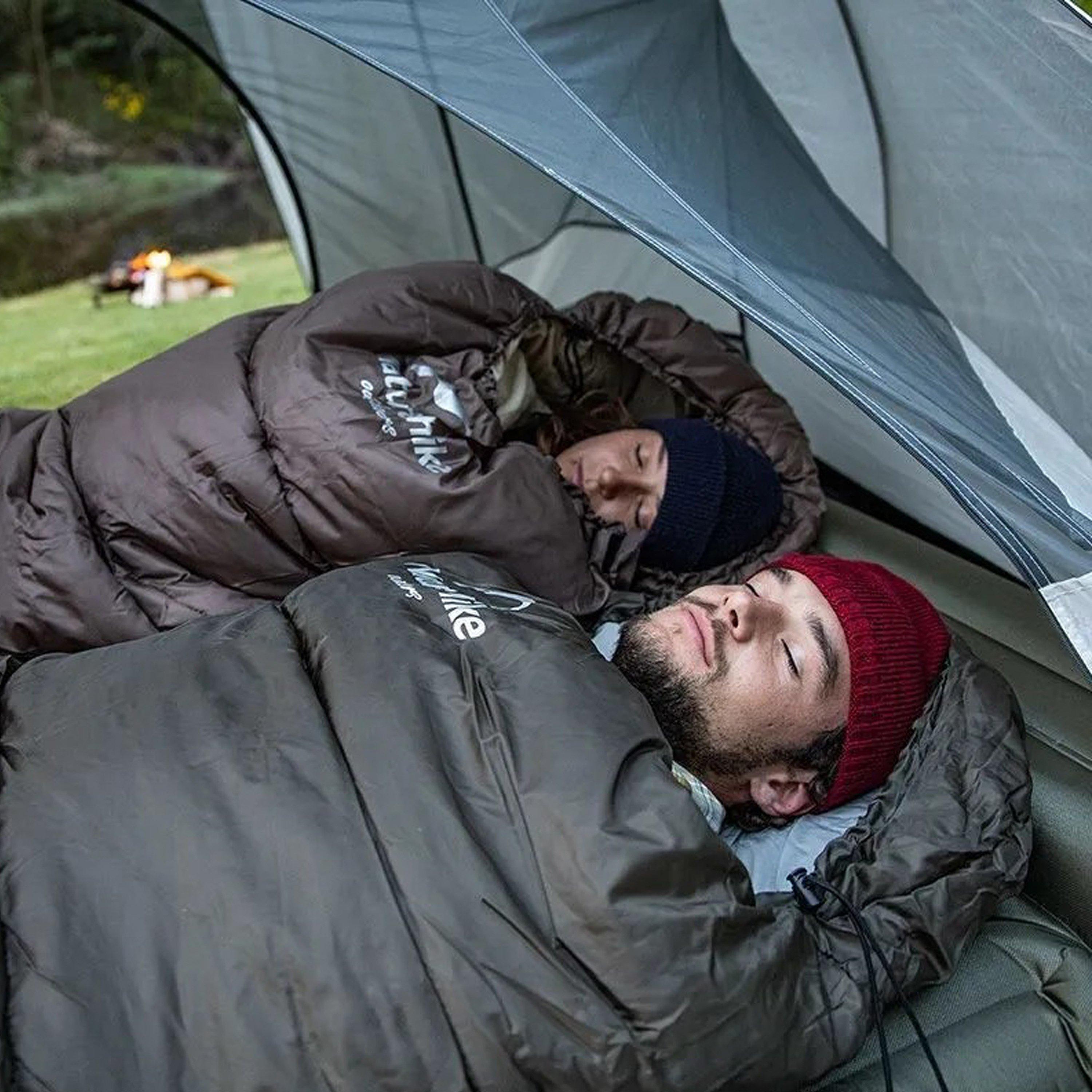 Army Green - Naturehike - Naturehike U Series Hooded Sleeping Bag - 6