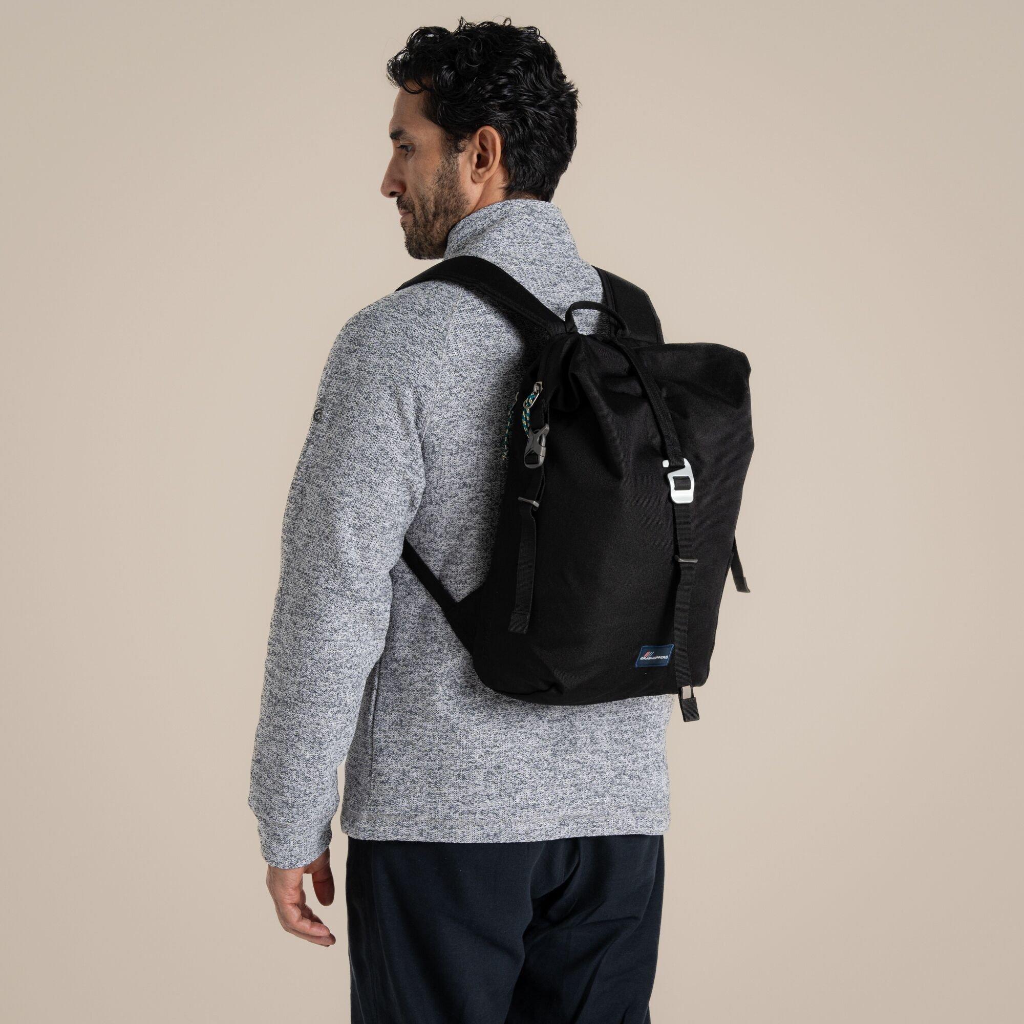 Black - Craghoppers - 16-Litre Kiwi II Water-Repellent  Back Pack - 1