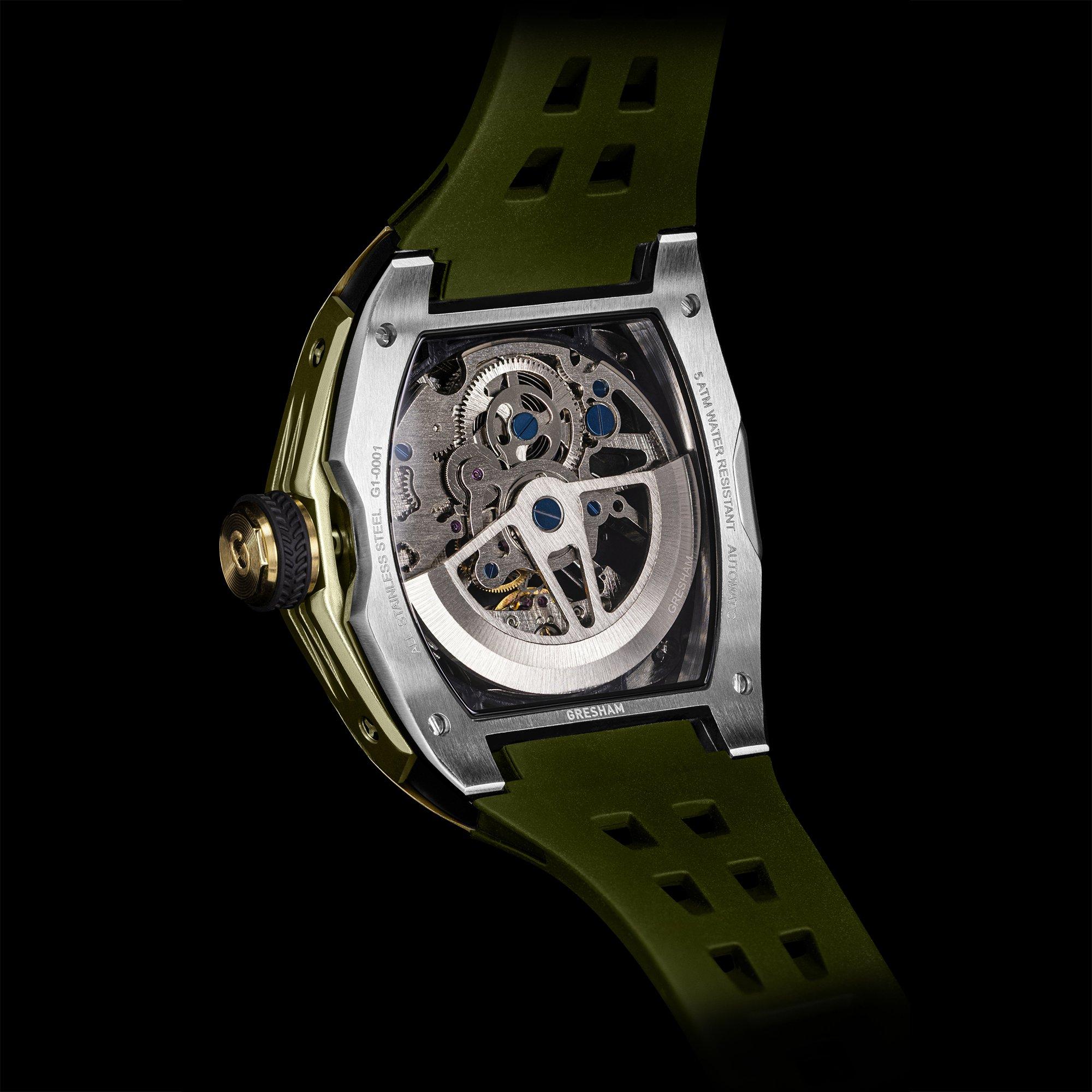 Green - Gresham - Gresham Genesis G1 Special Edition Automatic - 3