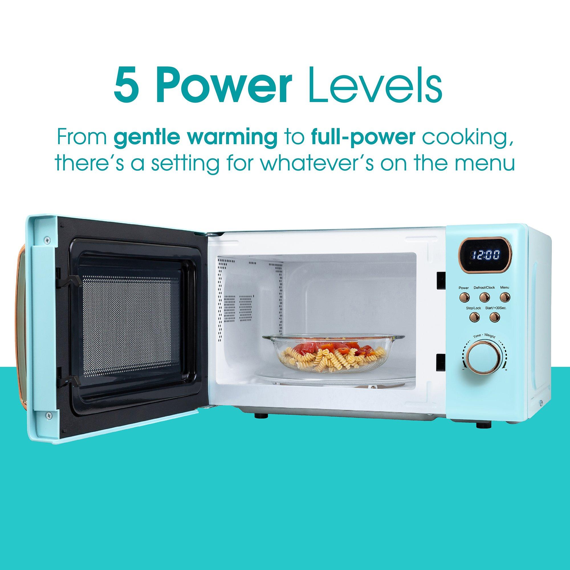 Blue - Abode - AMD2004GRG/01 20L Blue Digital Microwave - 7