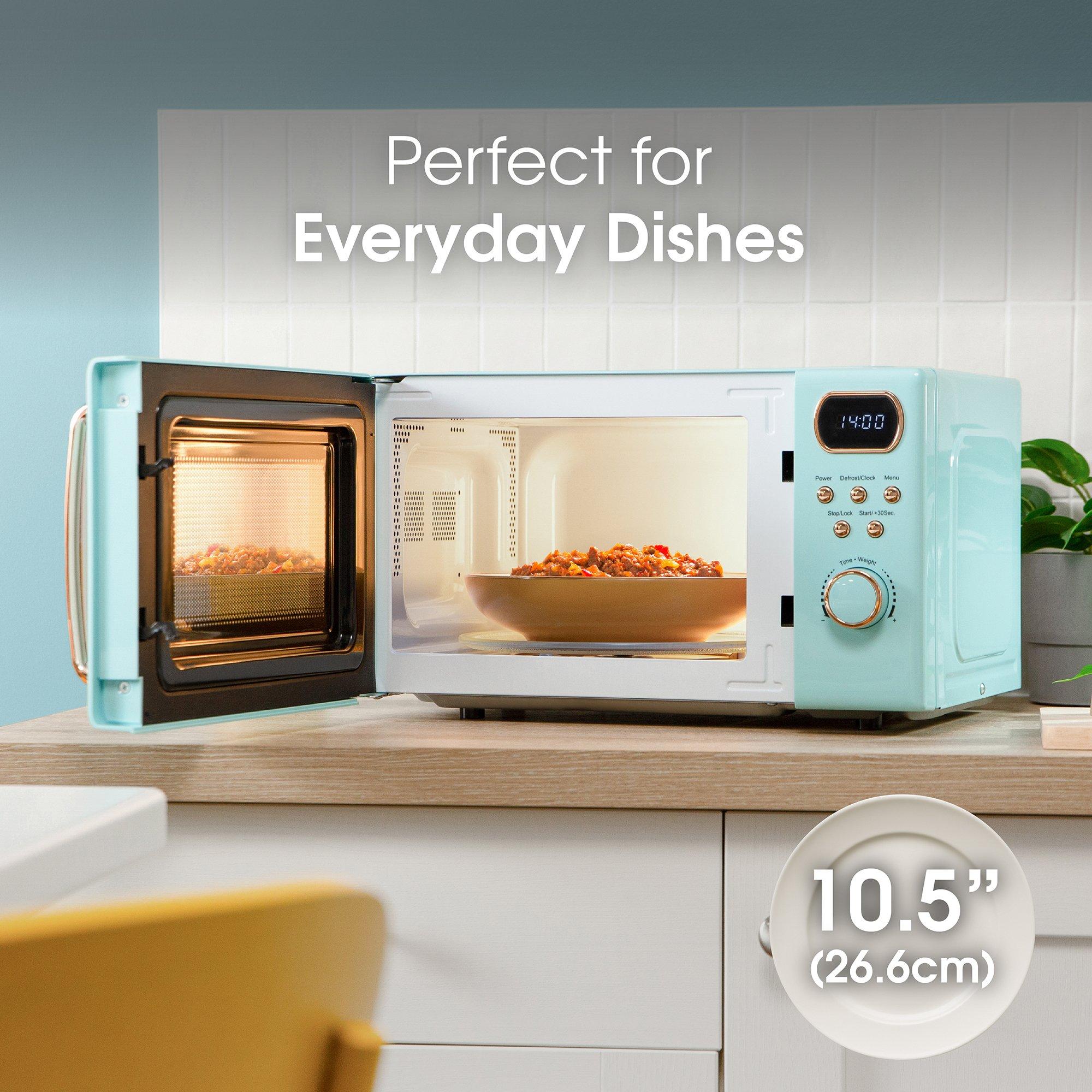 Blue - Abode - AMD2004GRG/01 20L Blue Digital Microwave - 9