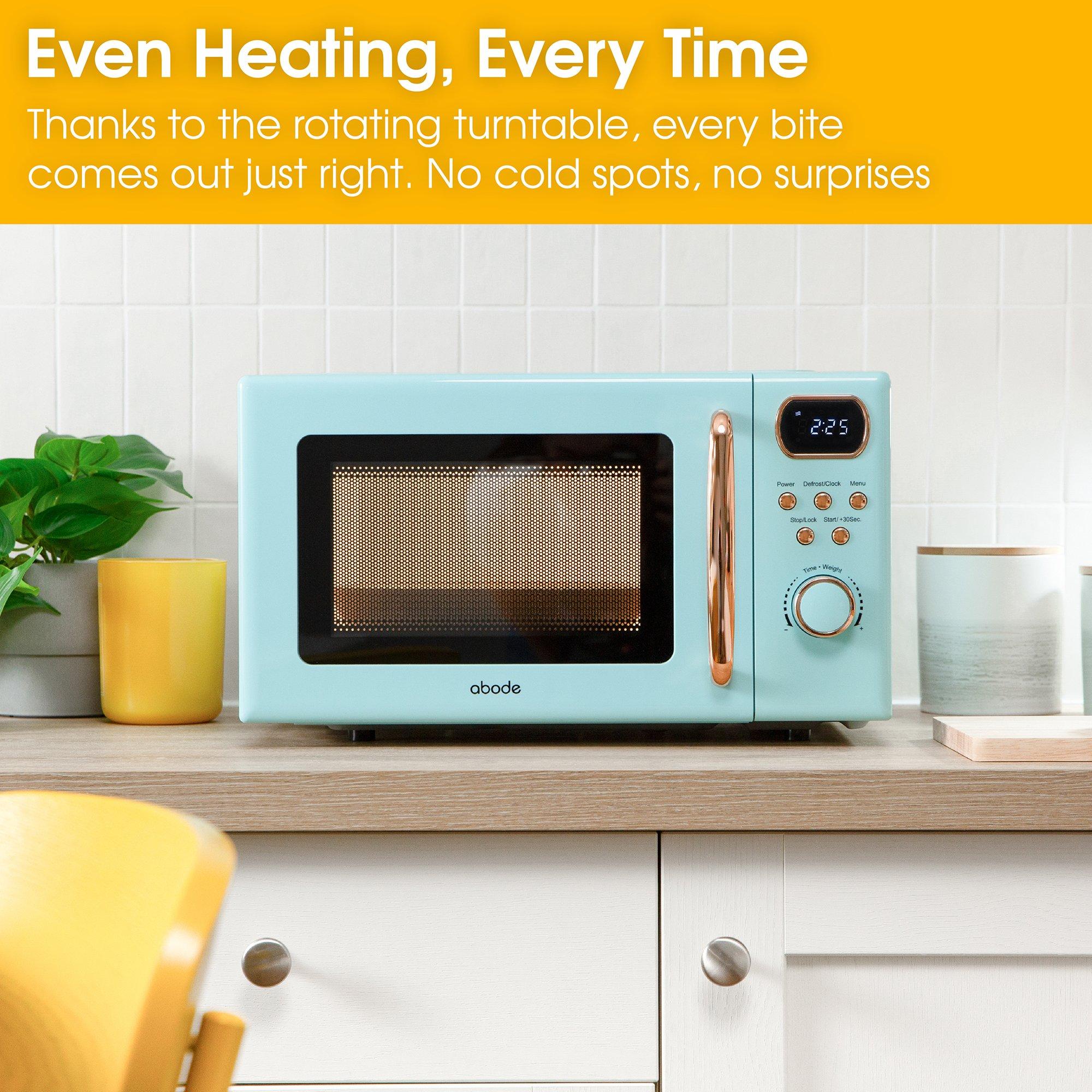 Blue - Abode - AMD2004GRG/01 20L Blue Digital Microwave - 10