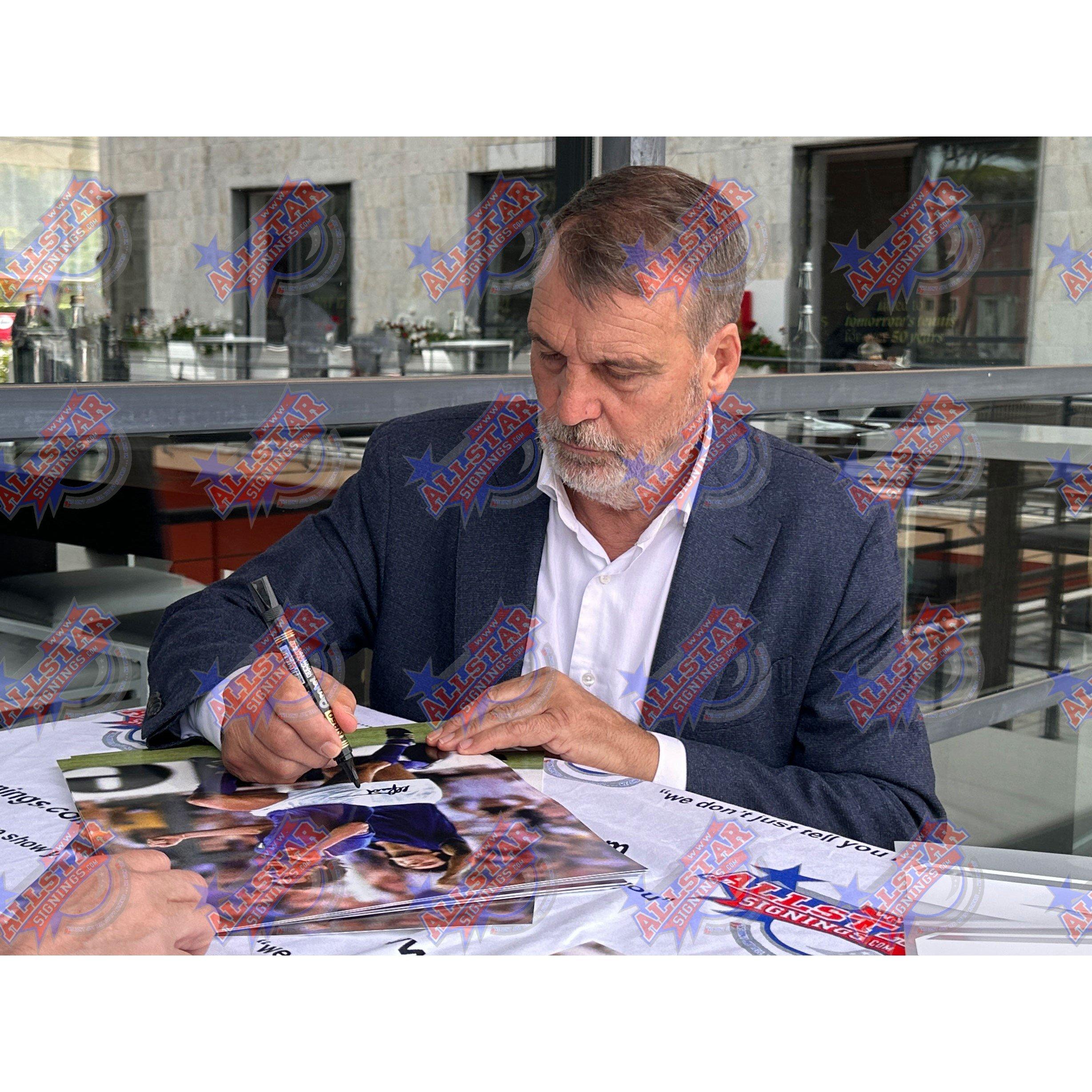 Blue - AllStarSignings Ltd - Marco Tardelli signed & framed Italy photograph - 2