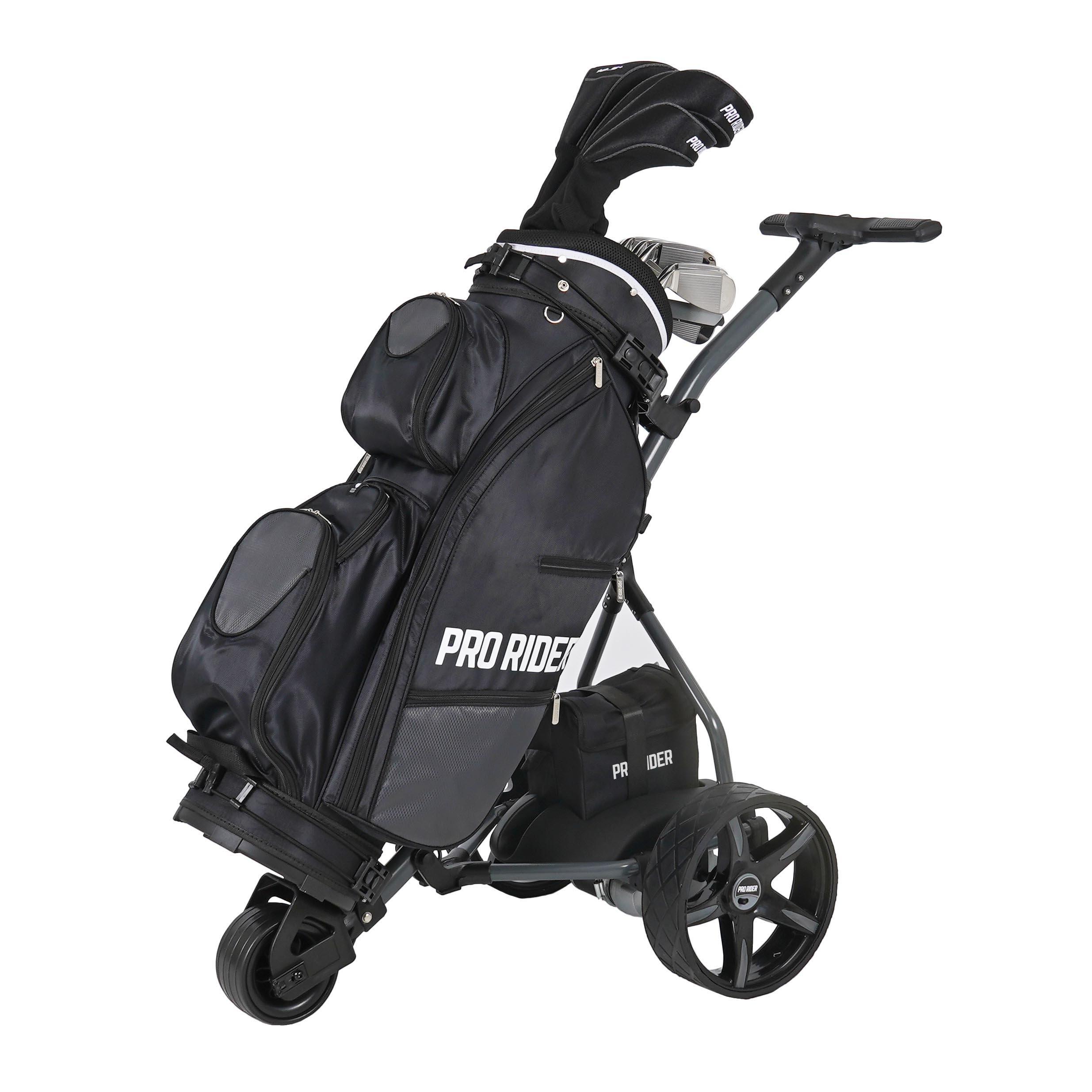 Black - Ben Sayers - Prorider Electric Golf Trolley Grey - 5