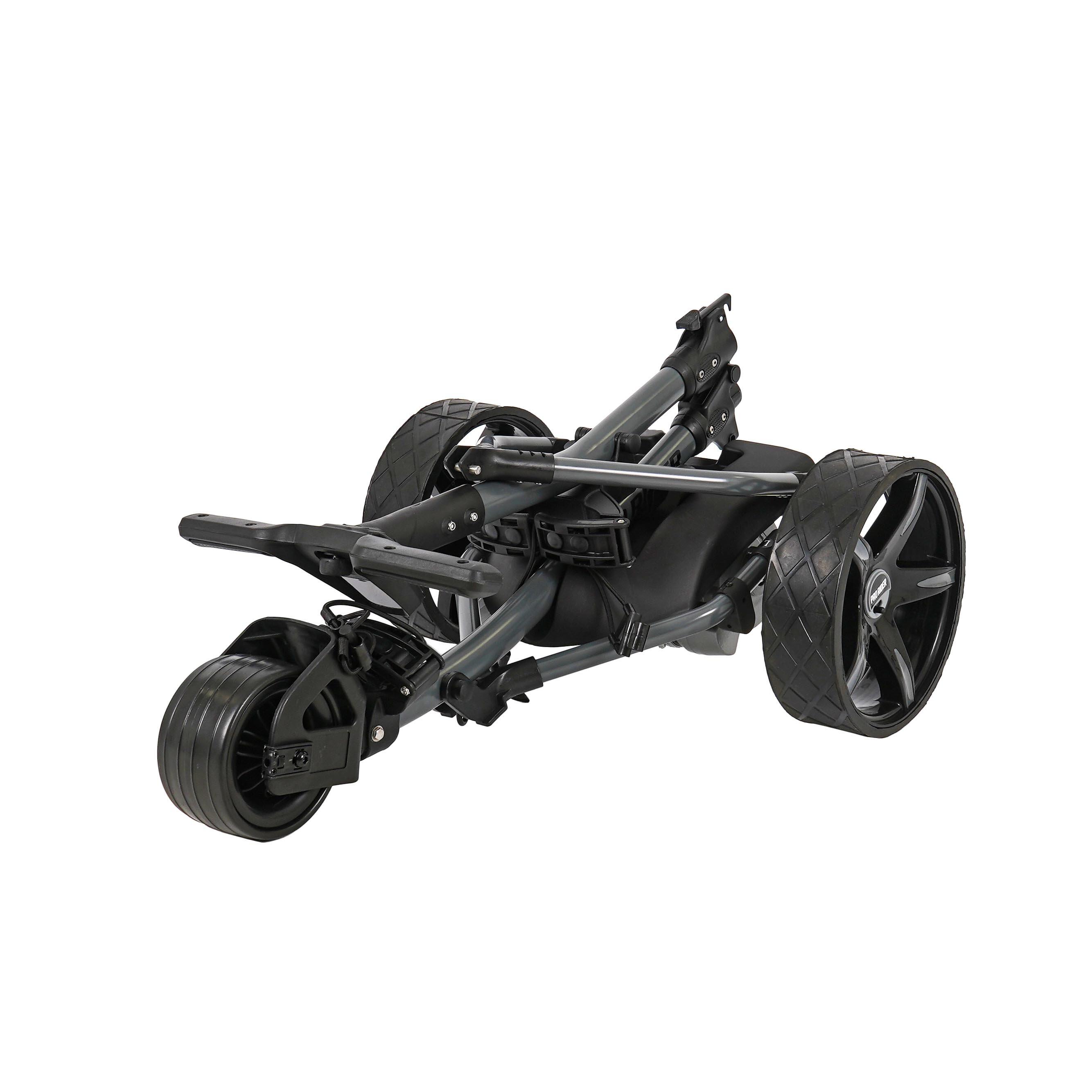 Black - Ben Sayers - Prorider Electric Golf Trolley Grey - 7