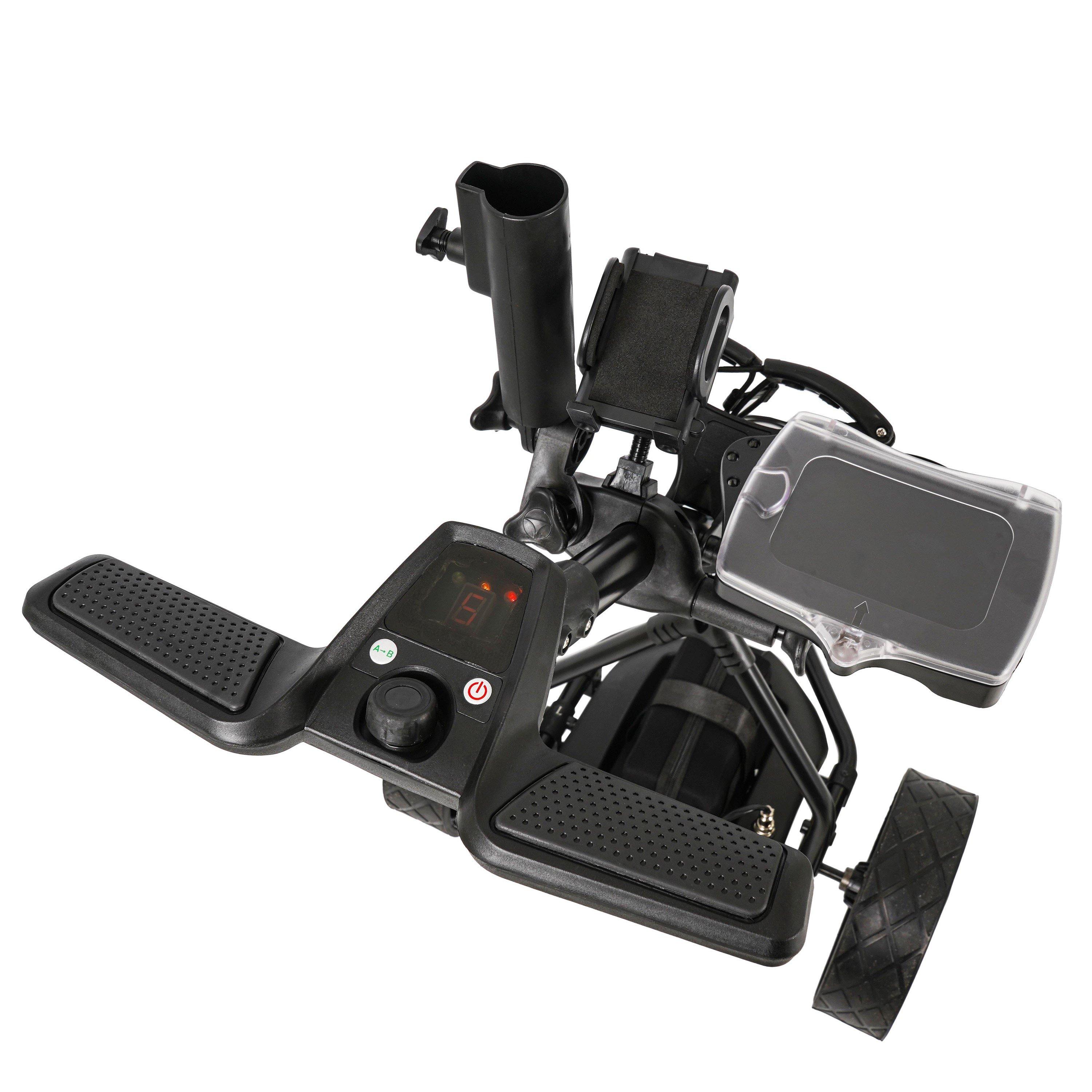 Black - Ben Sayers - Prorider Electric Golf Trolley Grey - 9