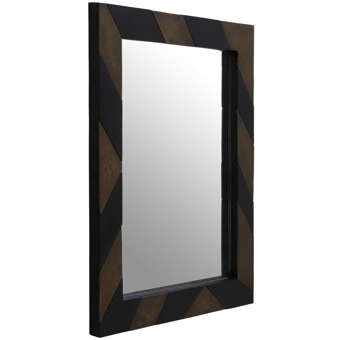 Multi - Fifty Five South - Aris Black and Gold Wall Mirror - 2