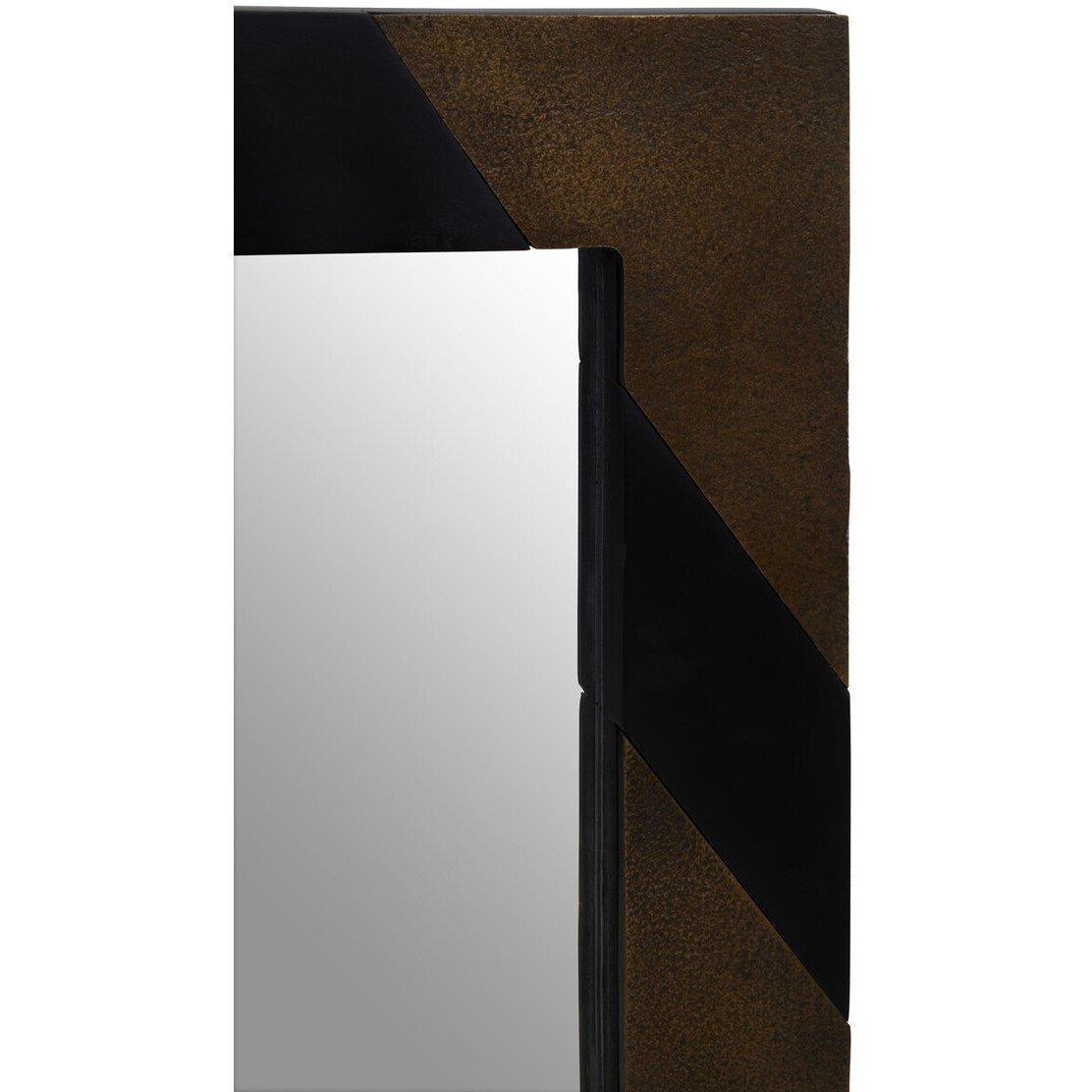 Multi - Fifty Five South - Aris Black and Gold Wall Mirror - 3