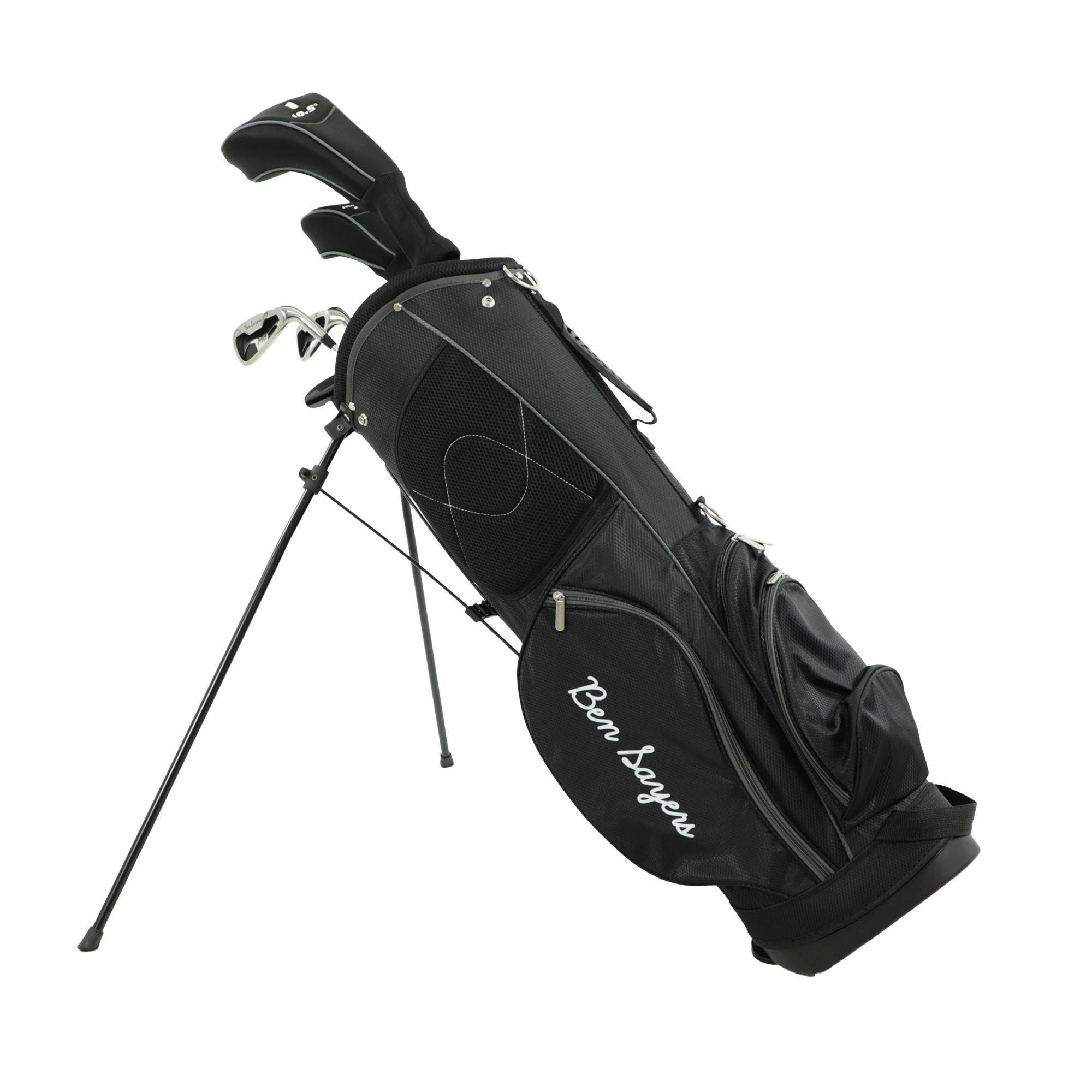 Black - Ben Sayers - Ben Sayers M8 6 Club Youth Package Set - Stand Bag - 11