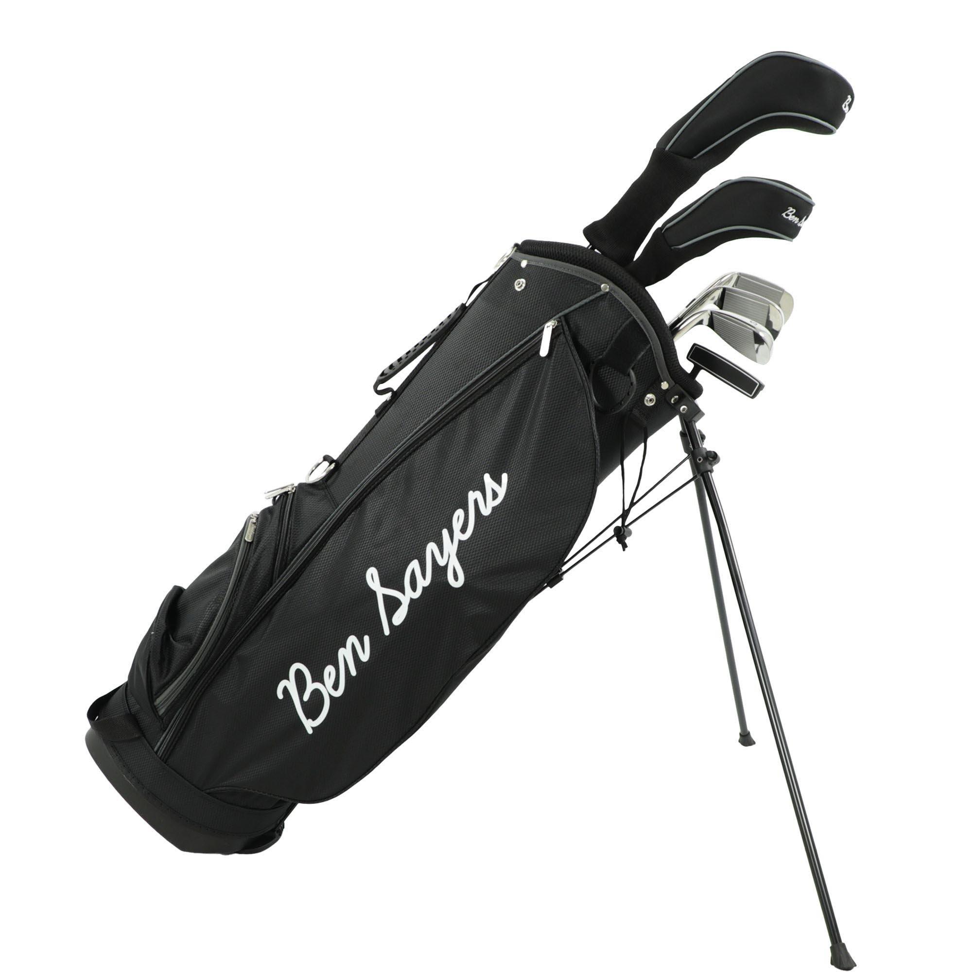 Black - Ben Sayers - Ben Sayers M8 6 Club Youth Package Set - Stand Bag - 13