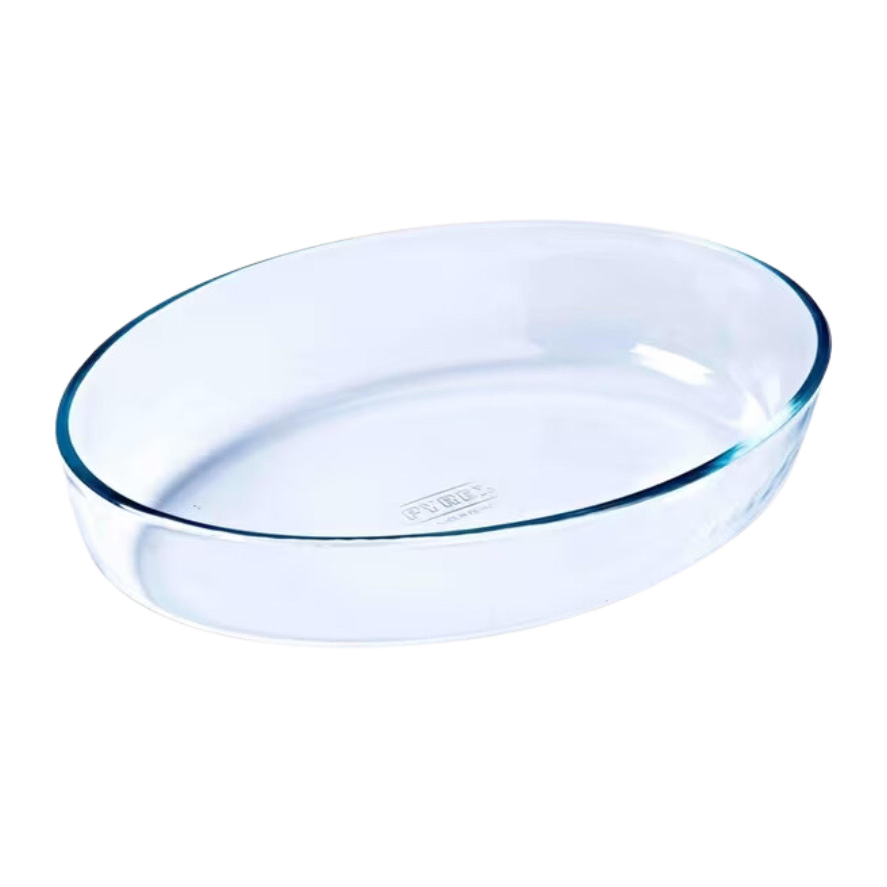 None - Pyrex - Essentials Oval Glass Roasting Dish 3L - 1