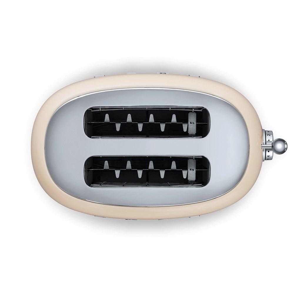 Cream - Smeg - 2 Slice Toaster Cream - 4