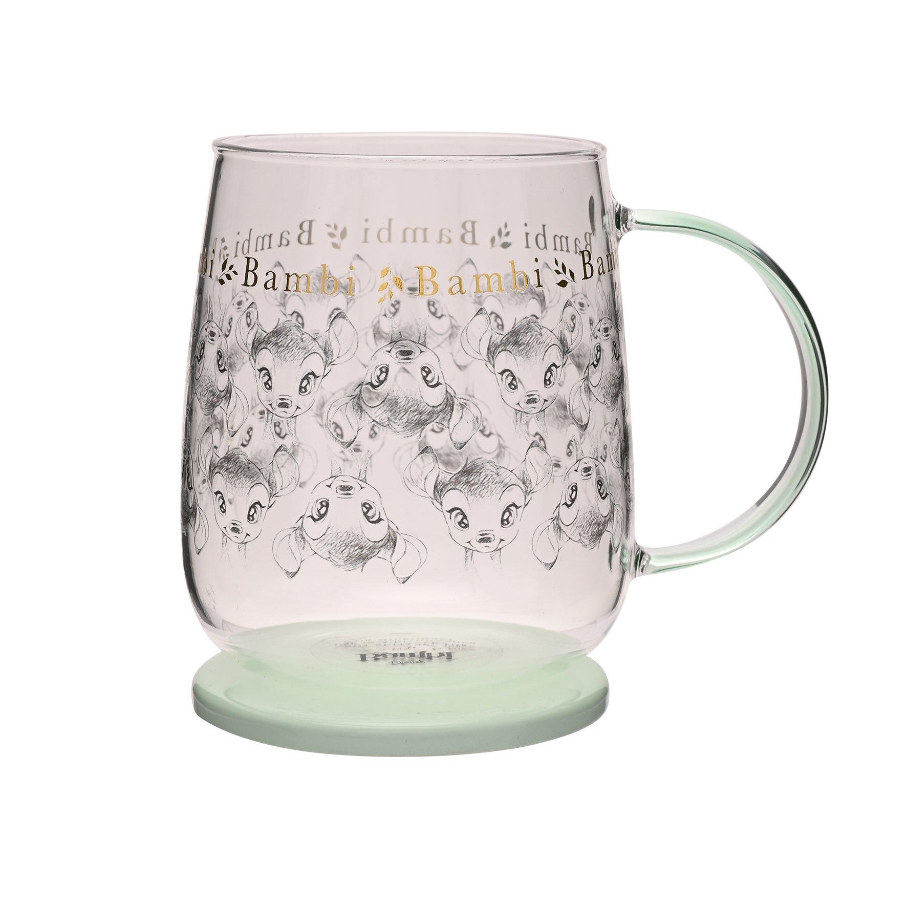 Multi - Disney - Disney Classic Glass Mug With Lid Bambi - 3