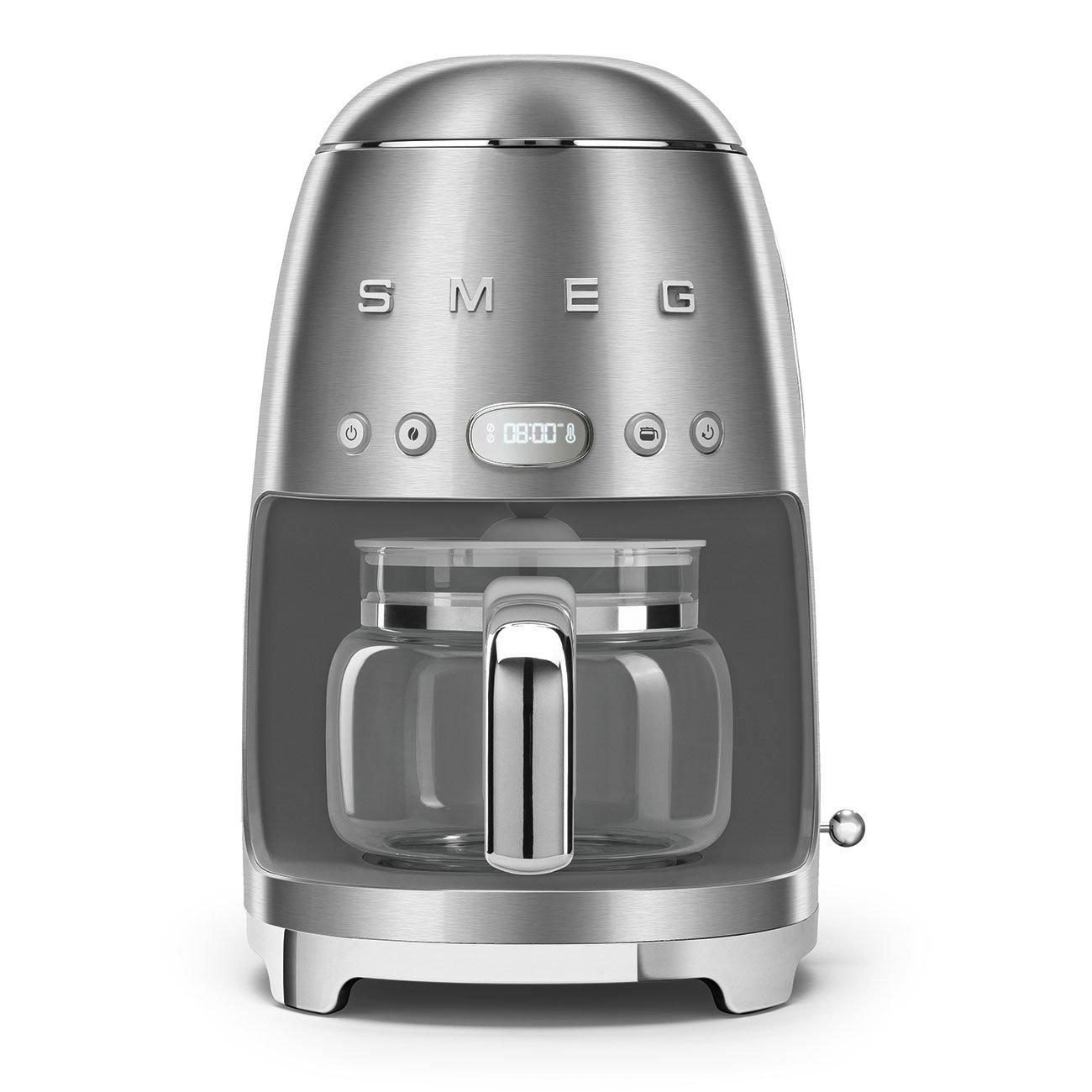 Stainless Steel - Smeg - 50s Style 10 Cup Drip Coffee Machine - 1