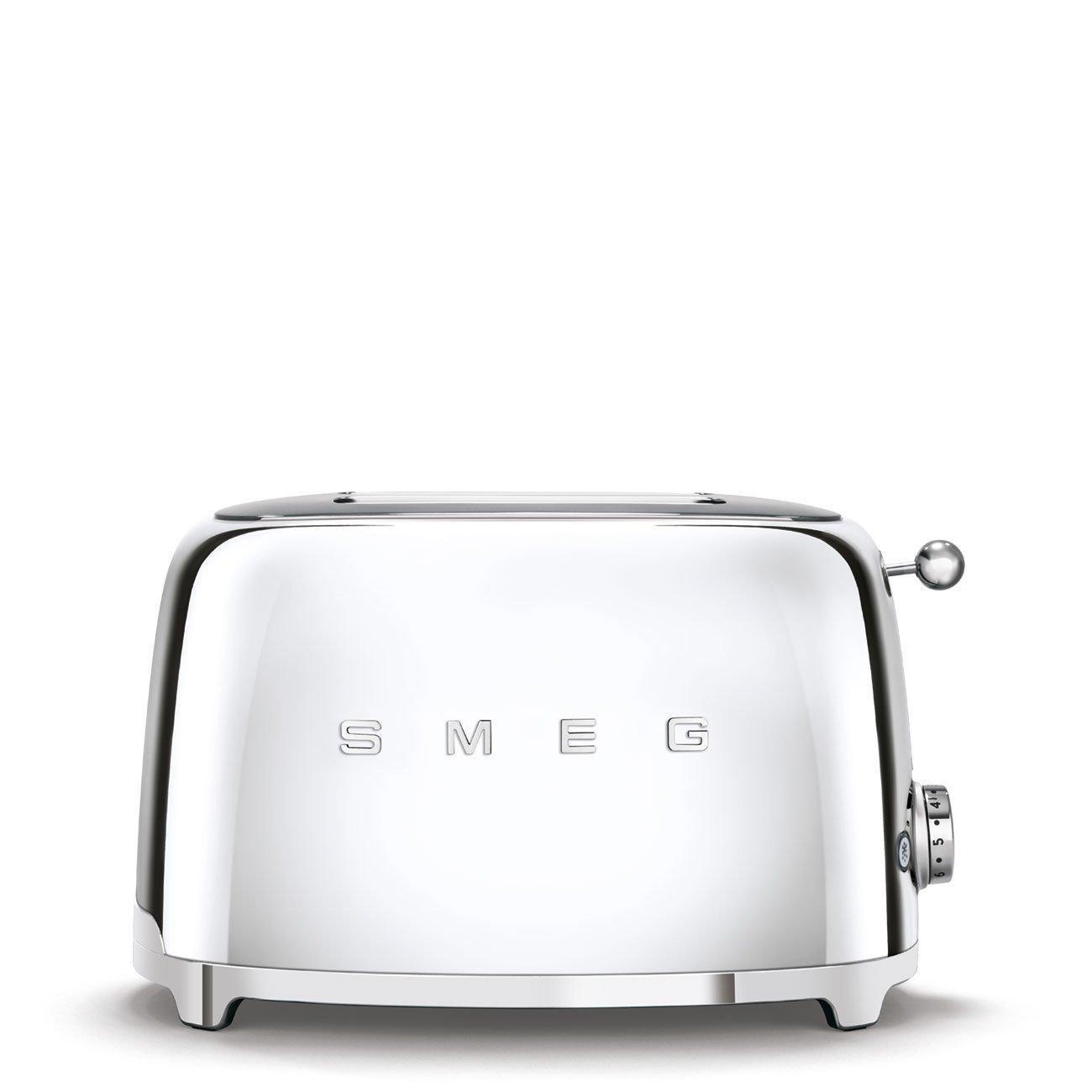 Stainless Steel - Smeg - 50s Style 2 Slice Toaster Stainless Steel - 1