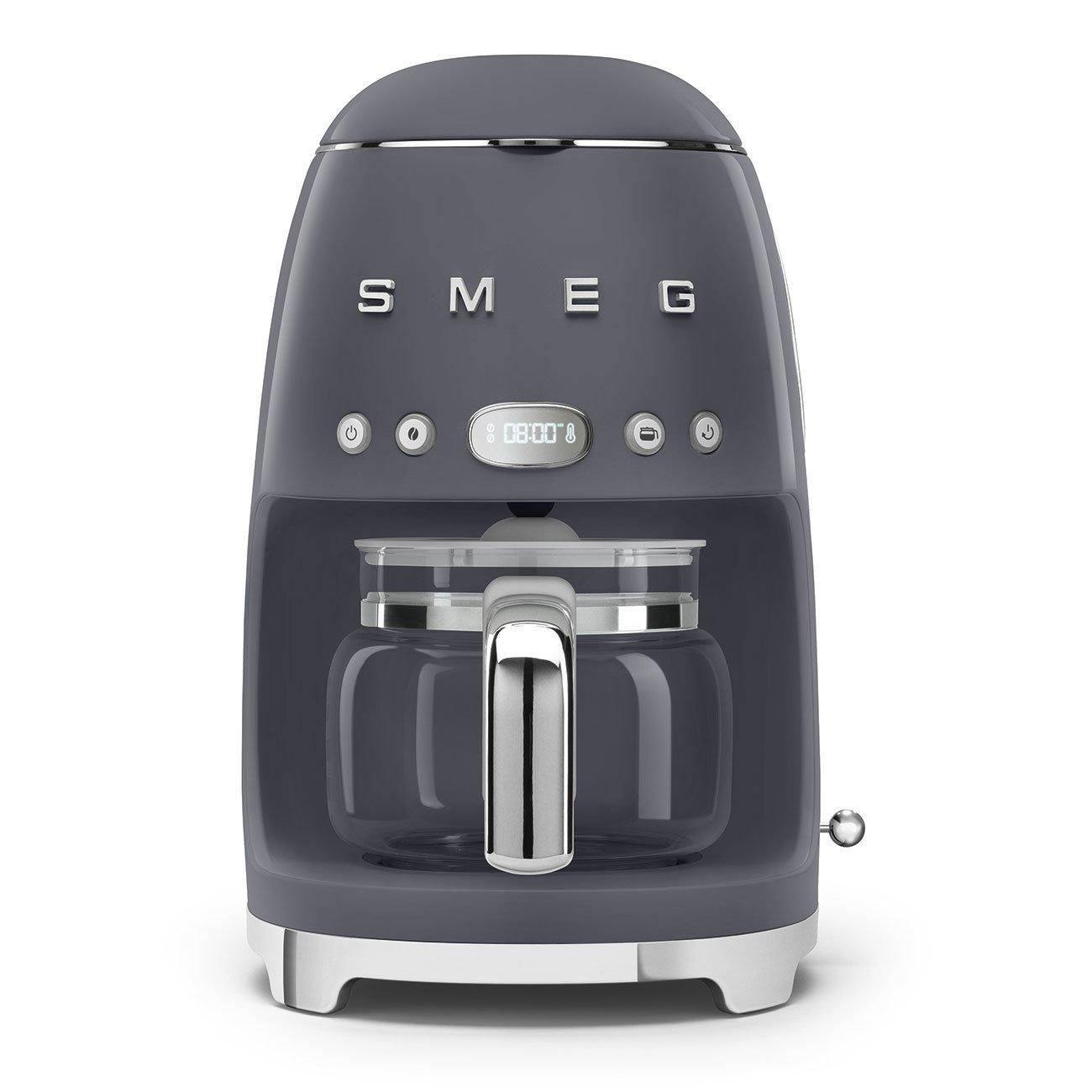 Grey - Smeg - 50s Style 10 Cup Drip Coffee Machine - 1