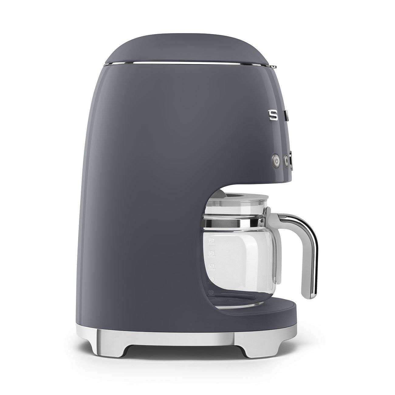 Grey - Smeg - 50s Style 10 Cup Drip Coffee Machine - 3