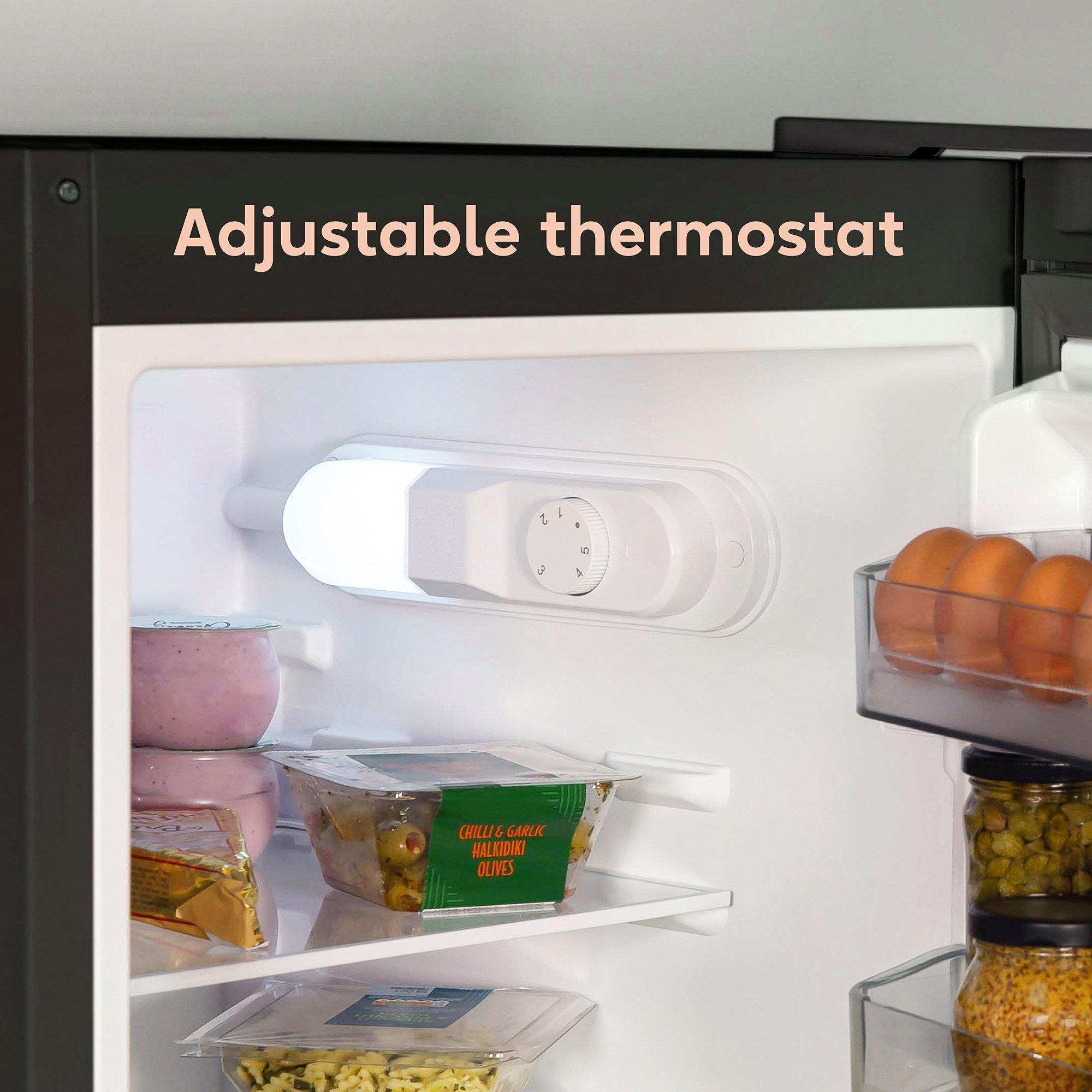 Black - Russell Hobbs - RH145FF501E1B Freestanding Low Frost Fridge Freeze - 7