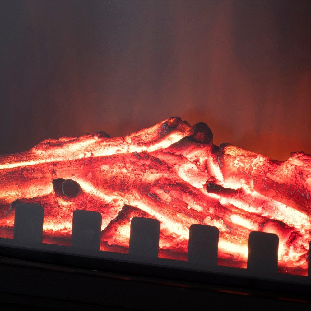 Black - Warmlite - 2KW Mable Compact Stove Fire Black - 4