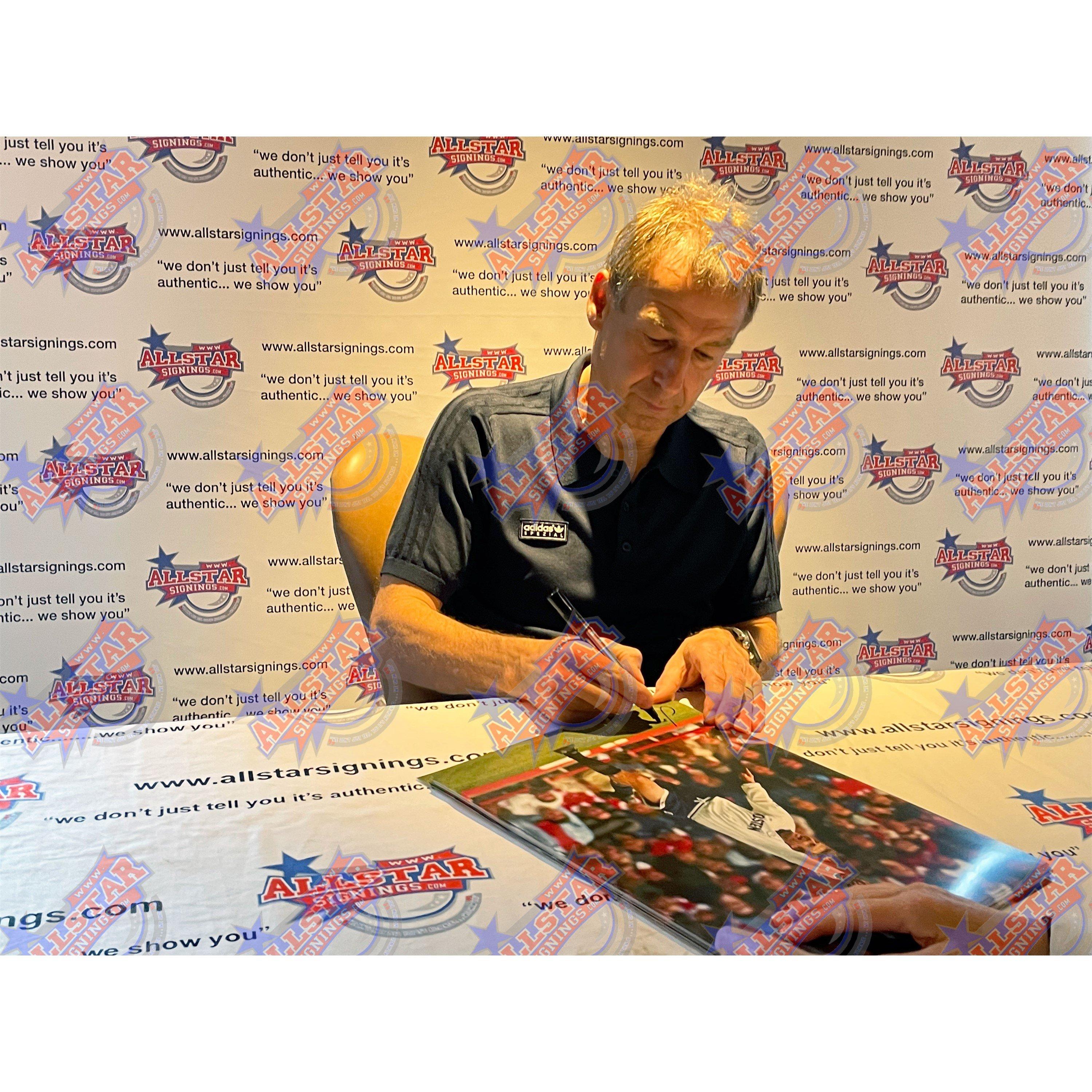 White - AllStarSignings Ltd - Jurgen Klinsmann signed & framed Tottenham Hotspur - 2