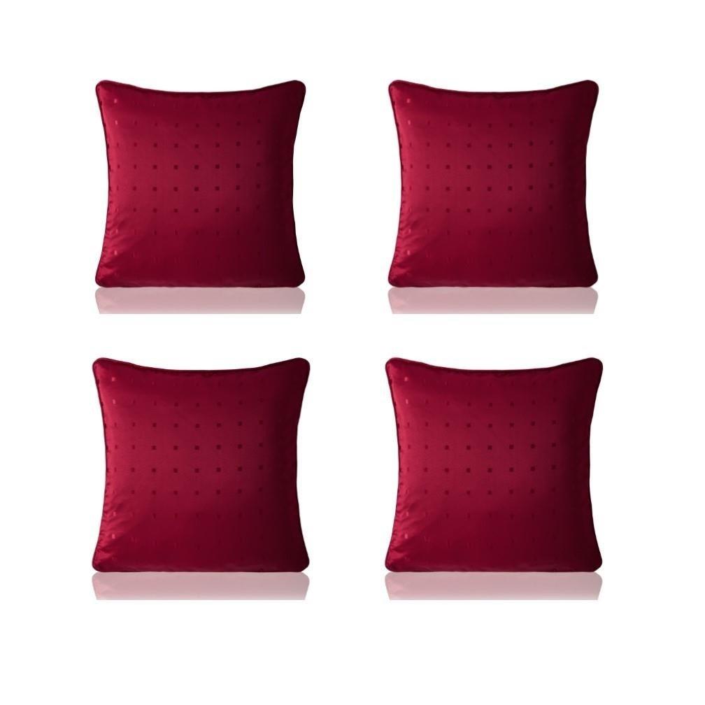 Semi Plain Dobby Square Geometric Woven Jacquard C