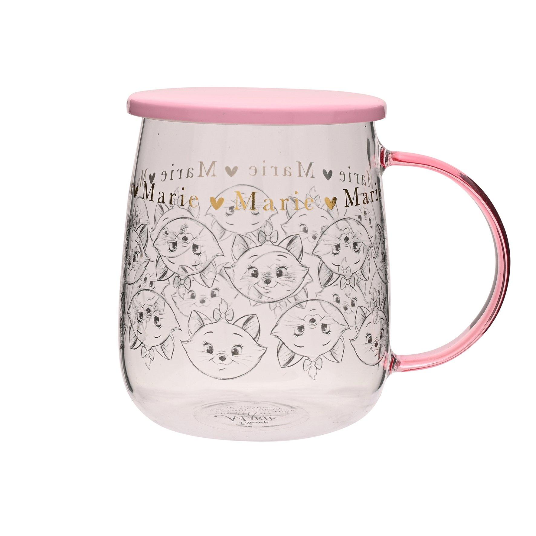 Multi - Disney - Disney Classic Glass Mug With Lid Marie - 1