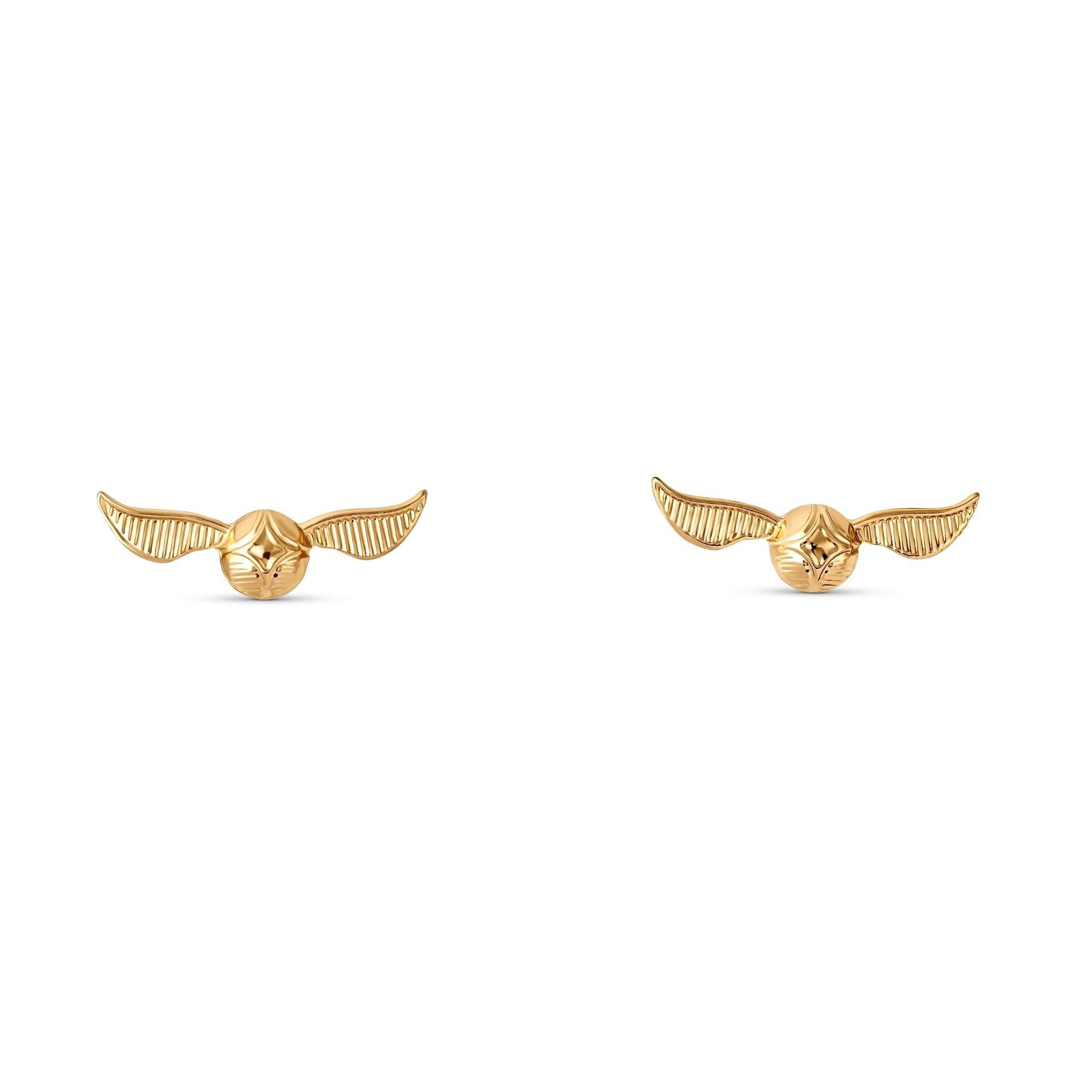 Gold - Harry Potter - Harry Potter Golden Snitch earrings & bracelet set - 5