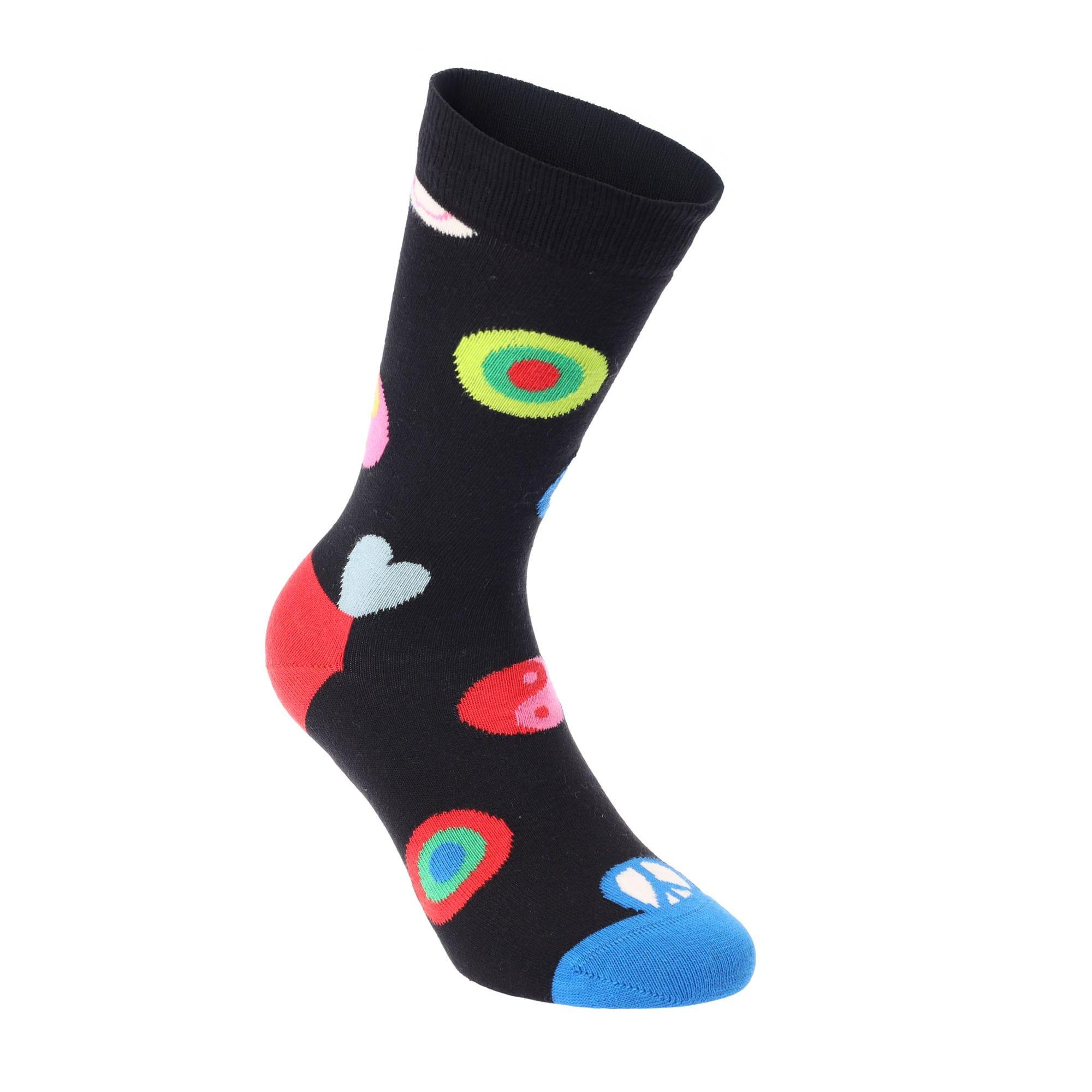 Black - Happy Socks - Symbol Dot Socks - 1