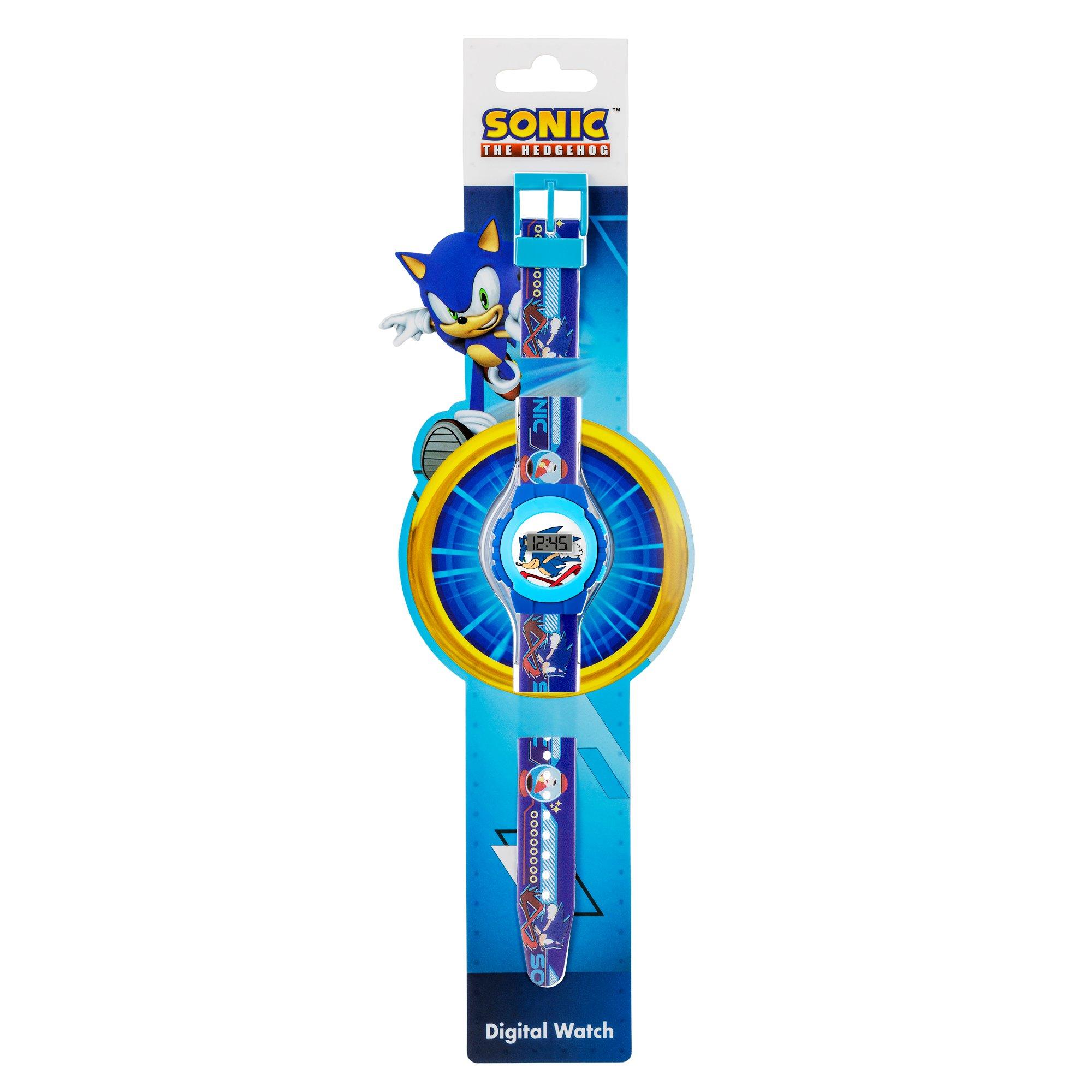 Blue - Sonic - Sonic the Hedgehog Digital Strap Watch - 3