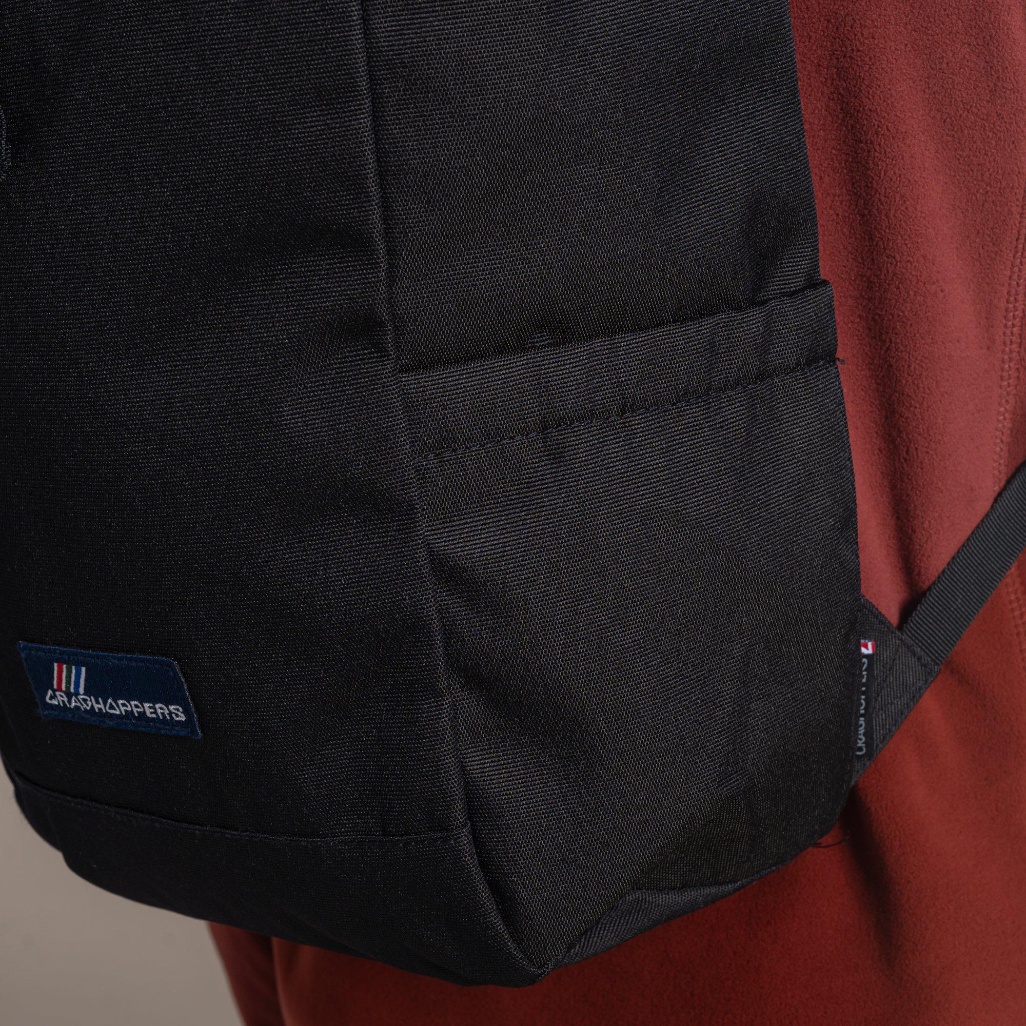 Black - Craghoppers - 20-Litre Kiwi II Water-Repellent  Back Pack - 4