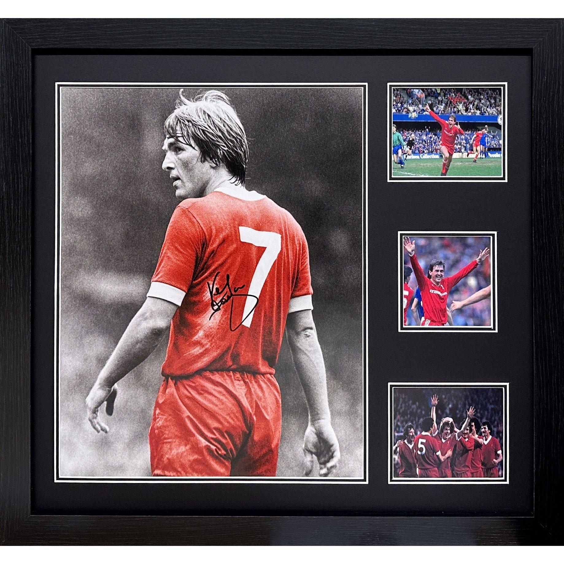 Allstarsignings Ltd  Kenny Dalglish Signed & Framed Liverpool Photo - Red
