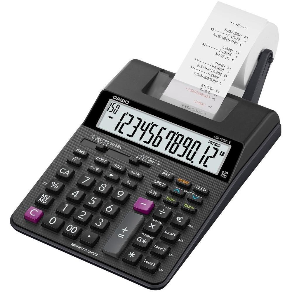 Casio Casio 12 Digit Display Printing Calculator