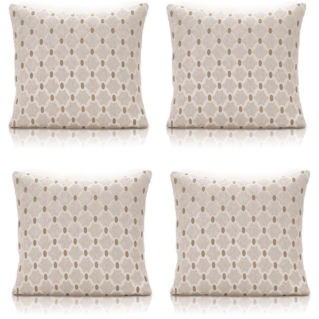 Berkeley Geometric Chenille Cushion Set of 4