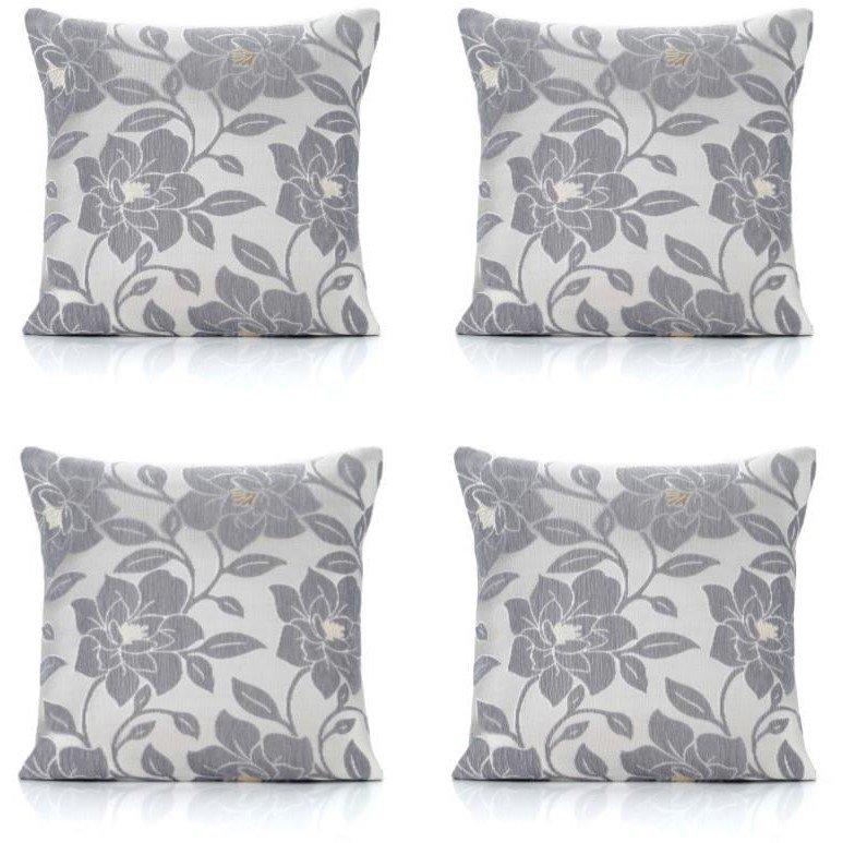 Peony Chenille Cushion Set of 4