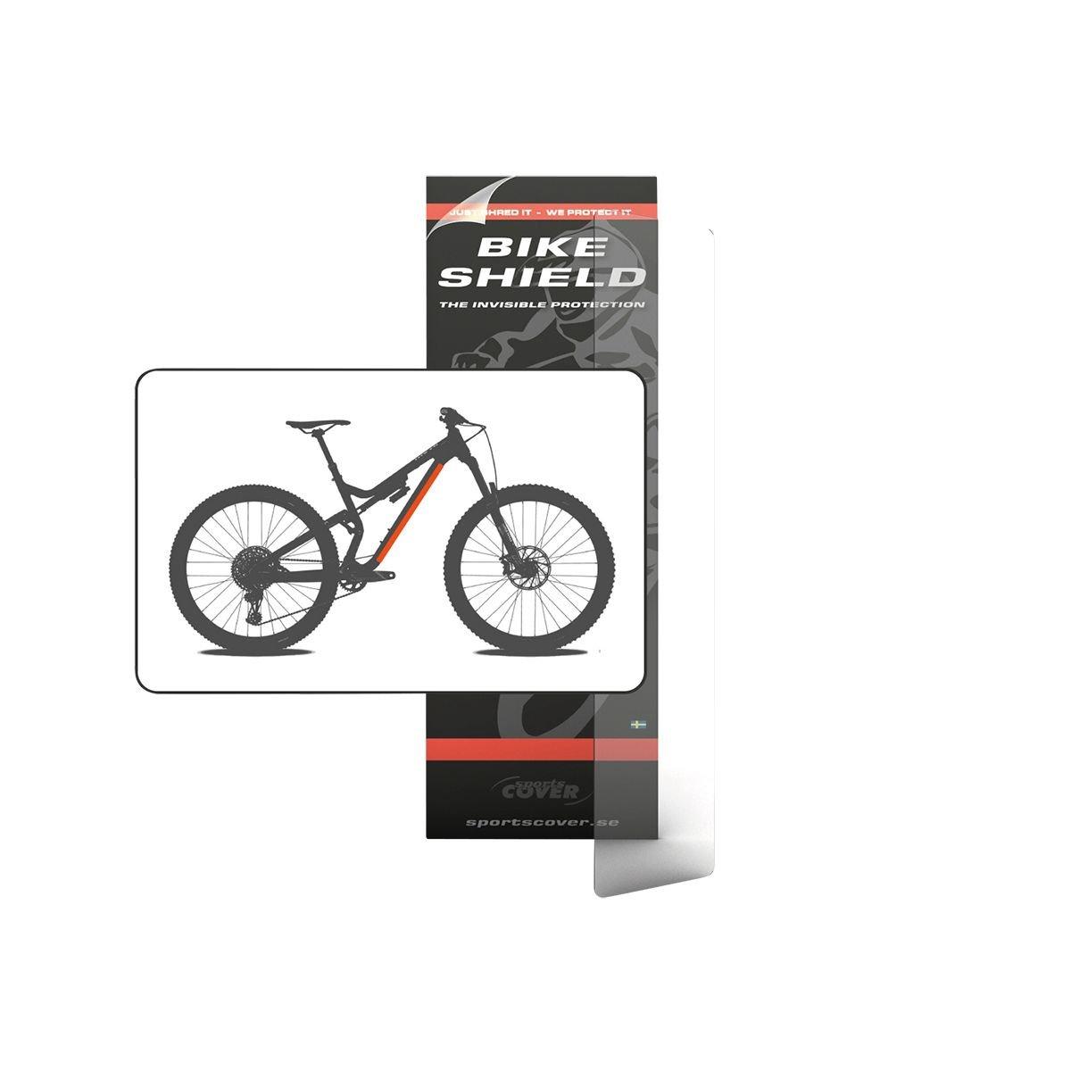 Clear - Bike Shield - Tube Shield Medium Kit - 1