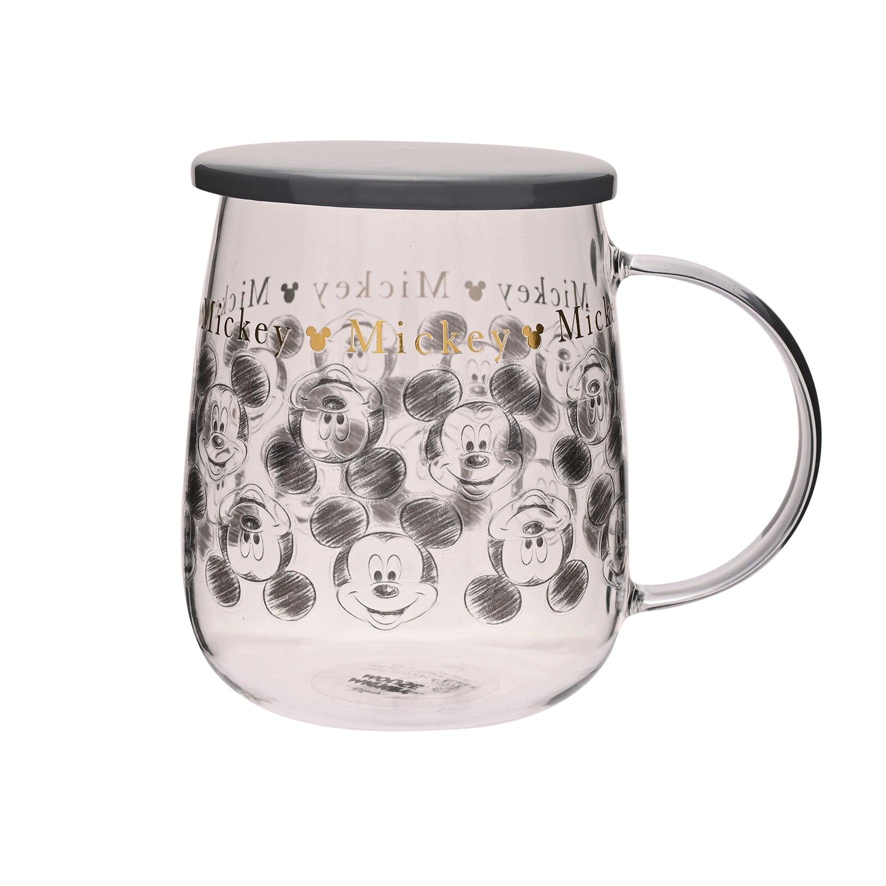 Multi - Disney - Disney Classic Glass Mug With Lid Mickey - 1